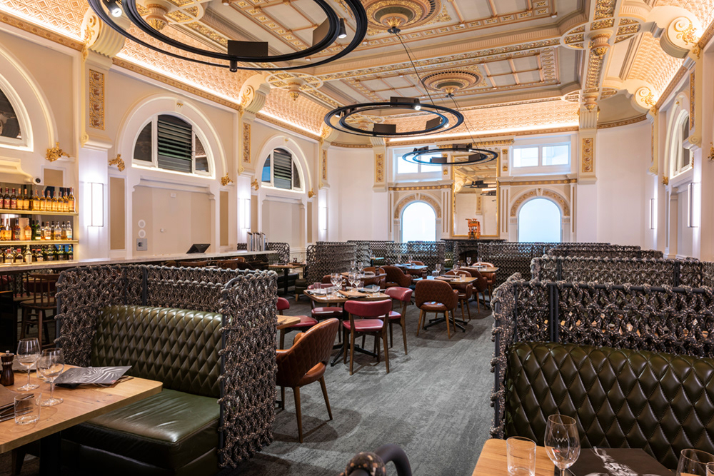 The Meat & Wine Co., Perth. Restaurant Design Australia. by COOOP