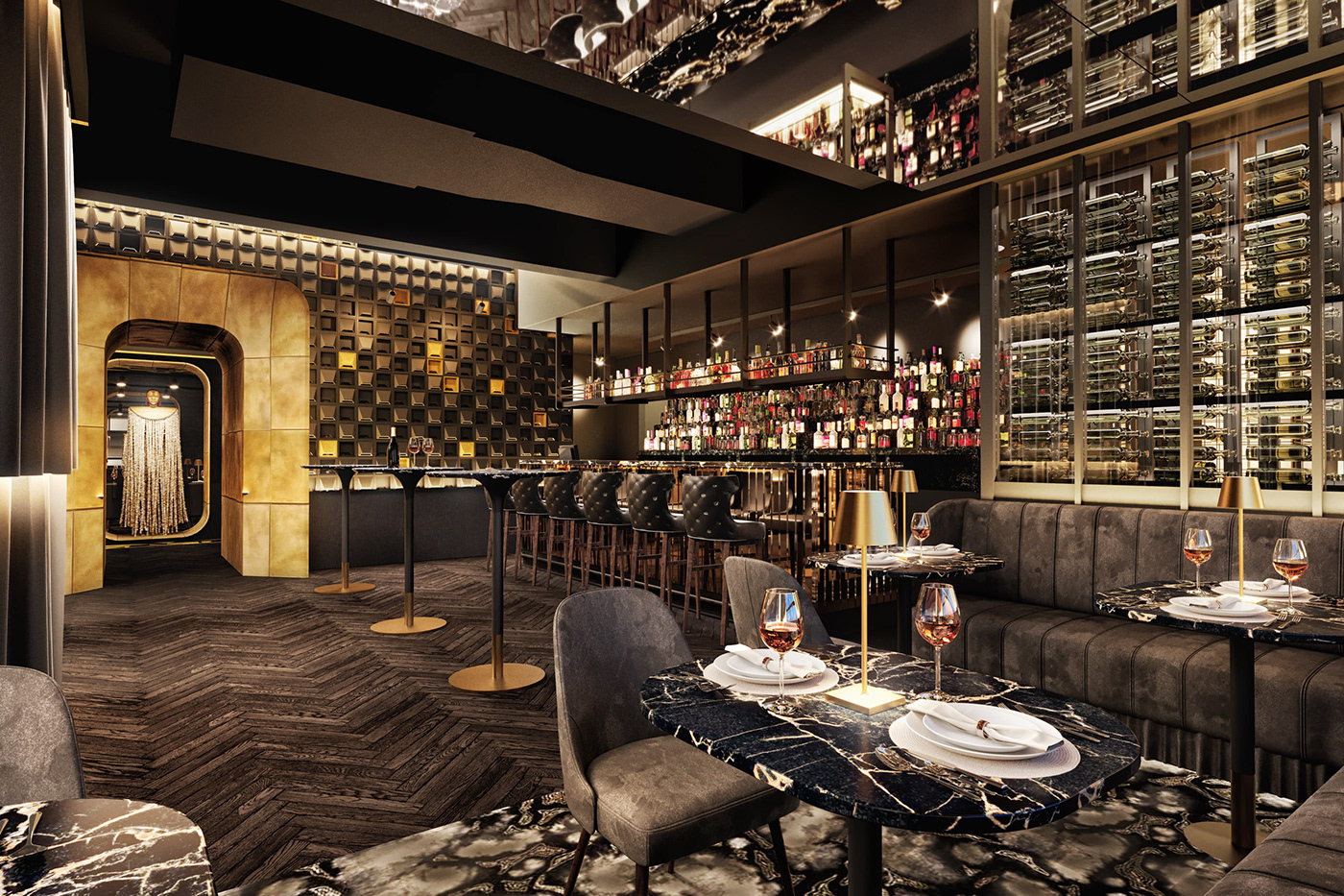 The Meat & Wine Co., Sydney. Restaurant Design - Australia. by COOOP ...