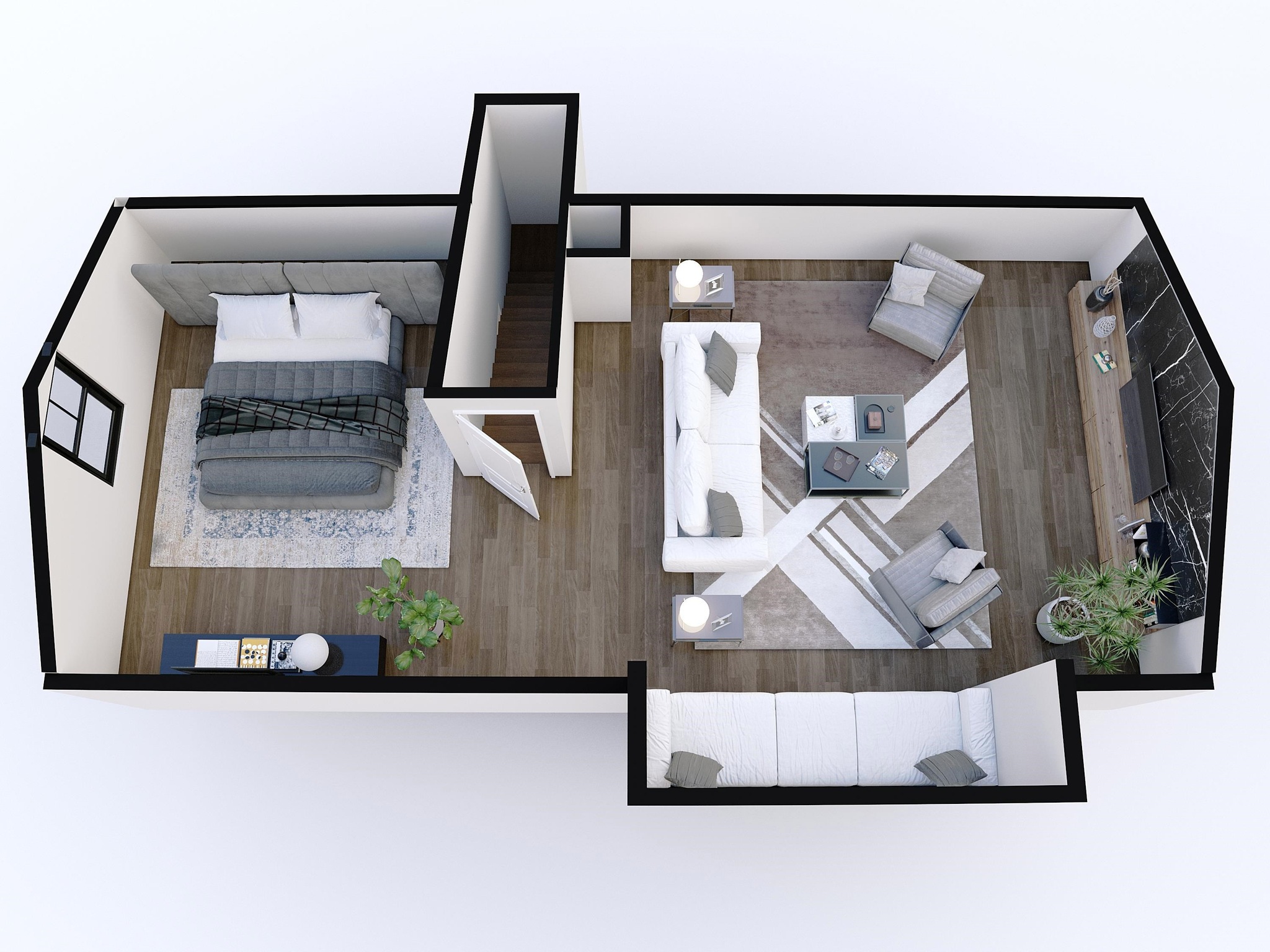3D Floor Plan Rendering Concord, New Hampshire by The 2D3D Floor Plan