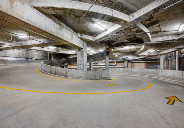 Baylor St. Luke’s Medical Center Parking Garage by Walter P Moore