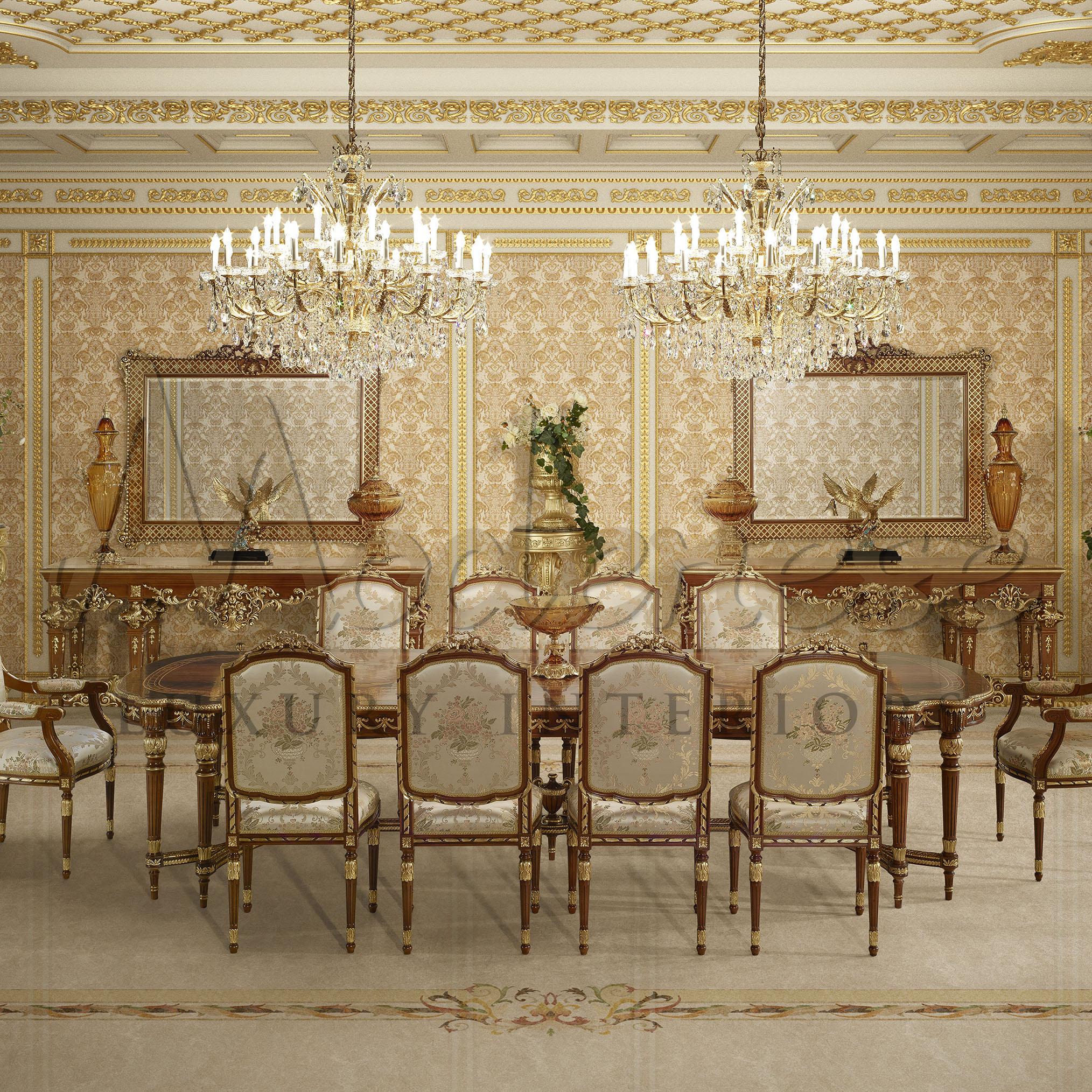 Classic Consoles For Royal Interiors by MODENESE Luxury Interiors ...