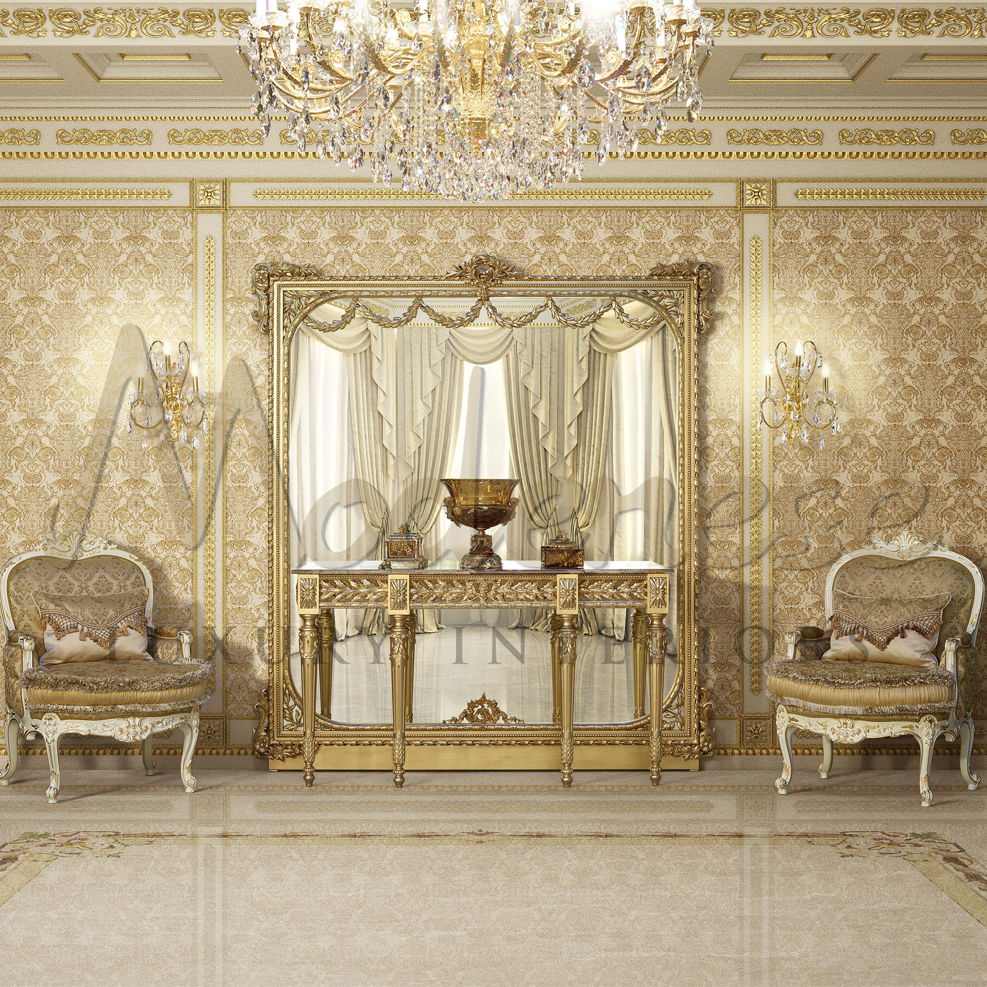 Classic Consoles For Royal Interiors by MODENESE Luxury Interiors ...