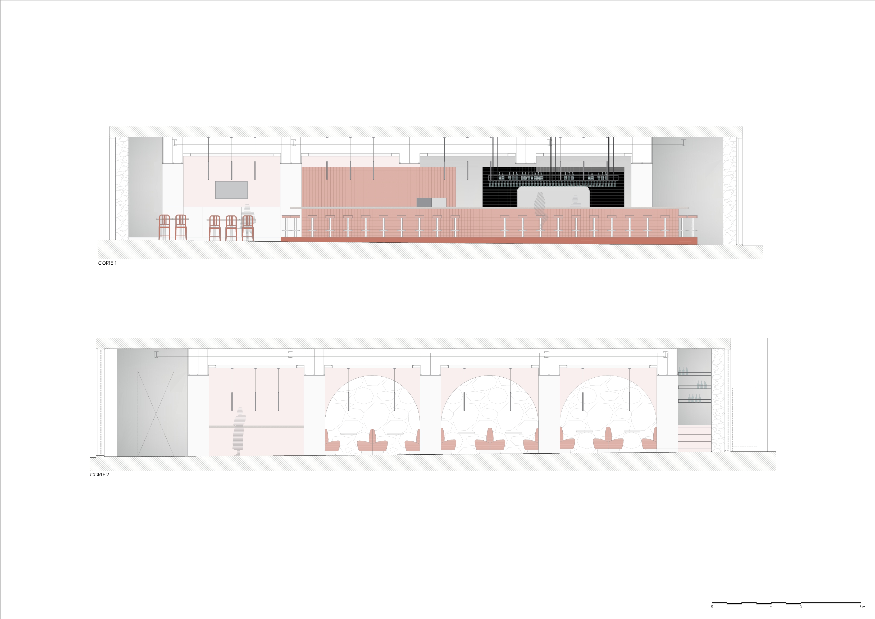 RM RESTAURANT&SNACK BAR by ESQVTA | interior design & architecture ...
