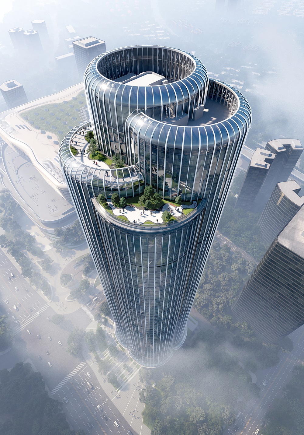 Aedas-designed Huanggang Skyscraper Redefines the Shenzhen Urban