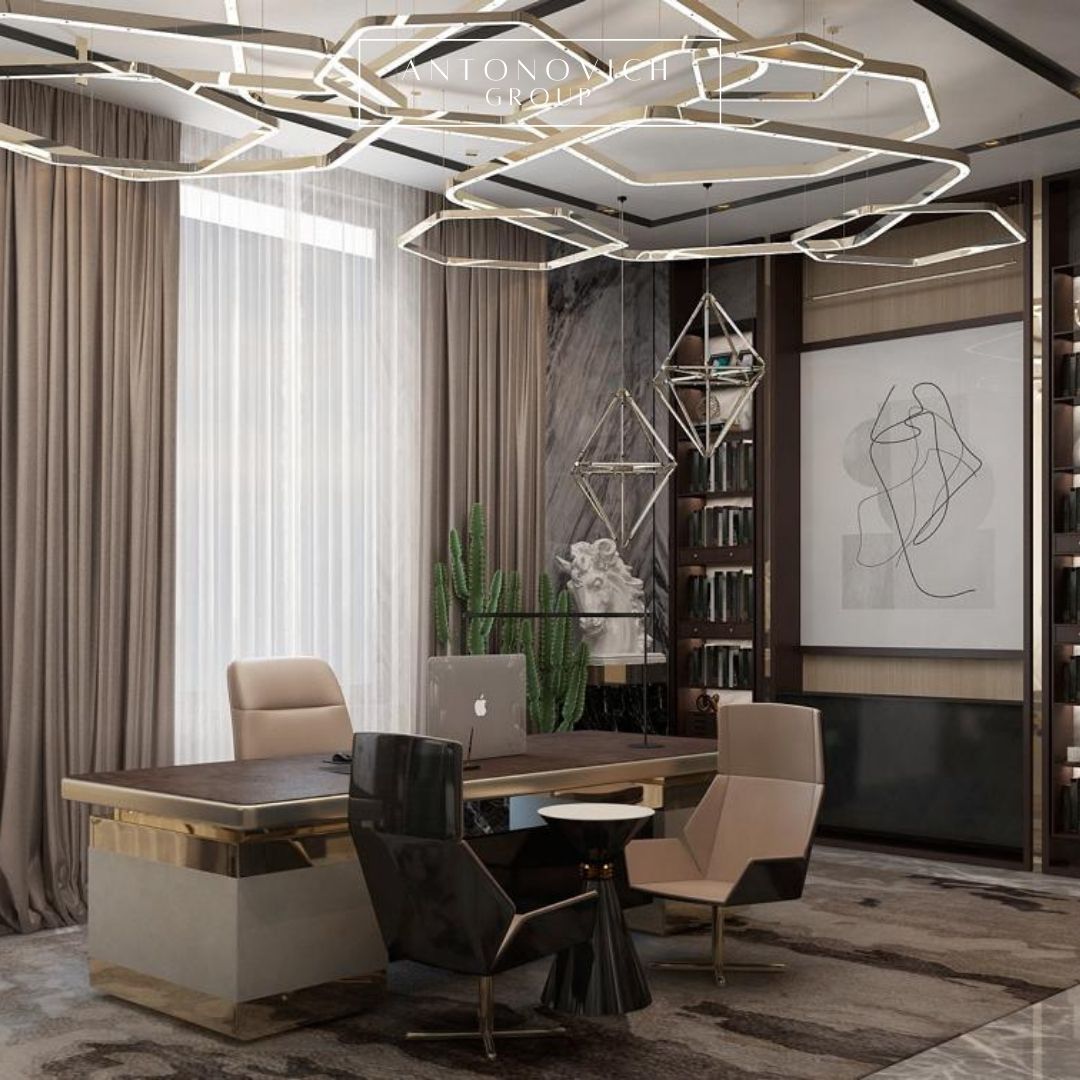 Luxury Office Interior Design and Renovation by Antonovich Group by ...