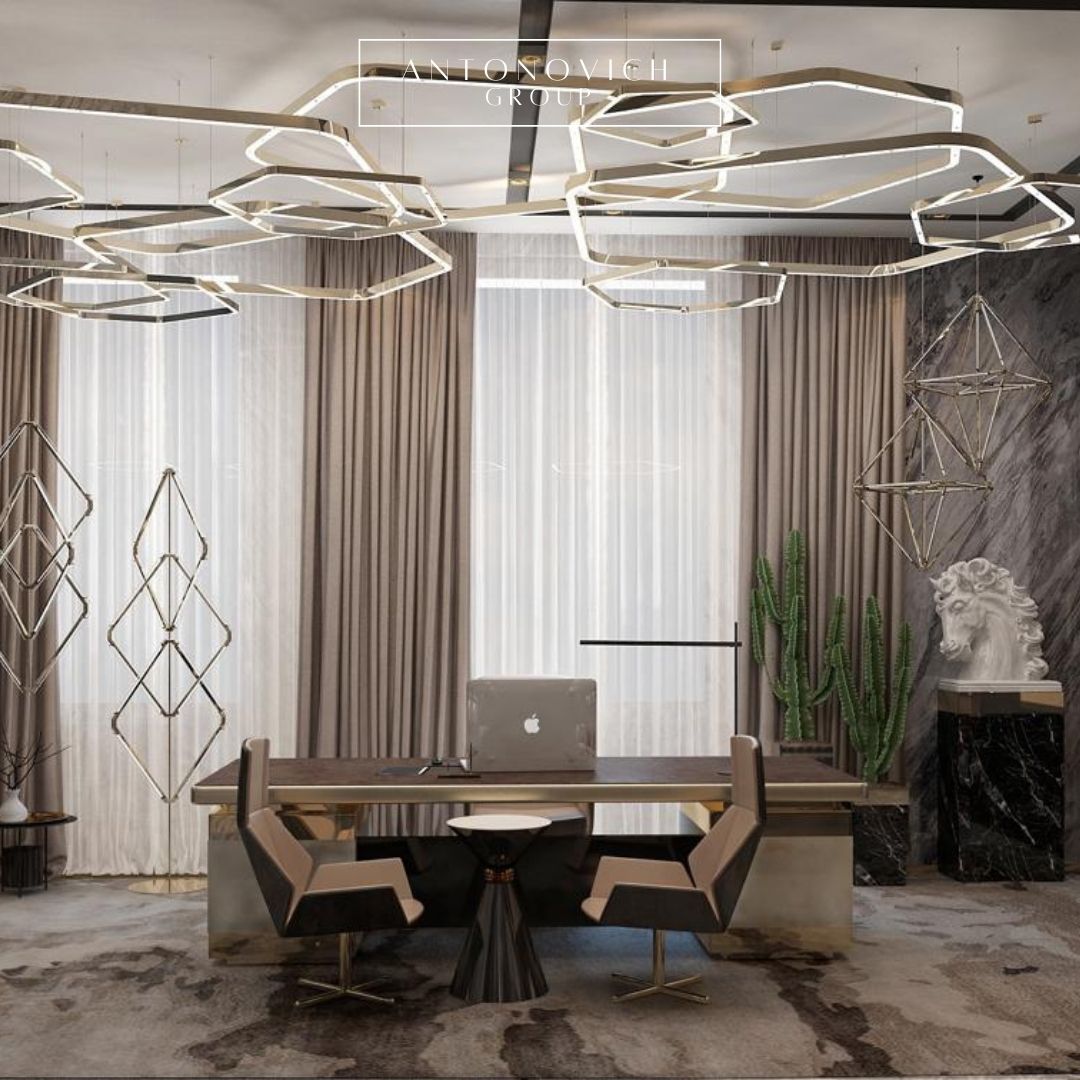 Luxury Office Interior Design and Renovation by Antonovich Group by ...