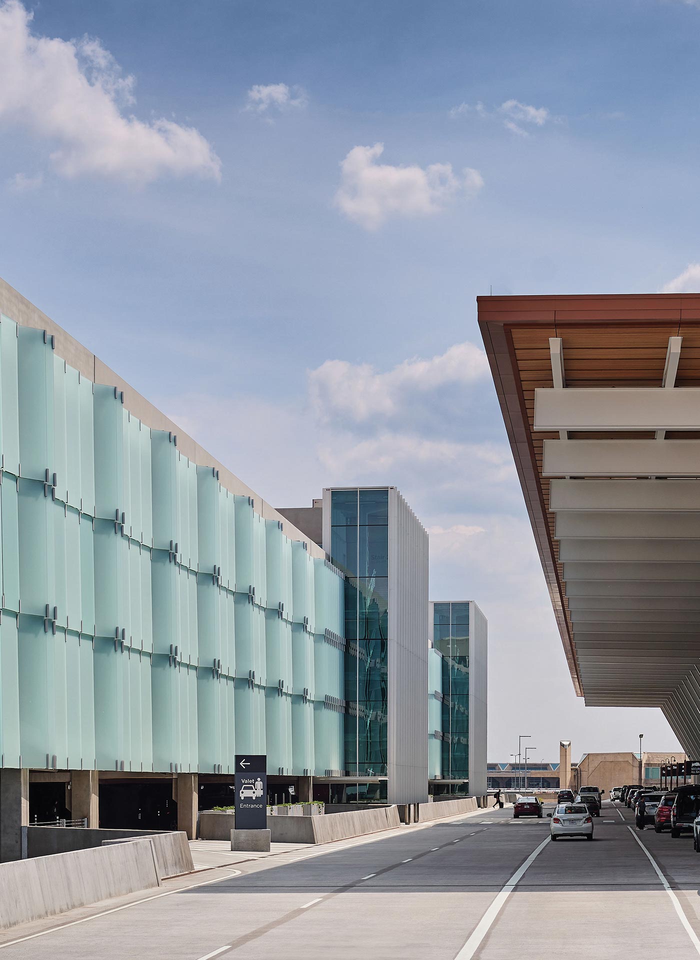 Kansas City International Airport Parking Garage by Acuity Brands