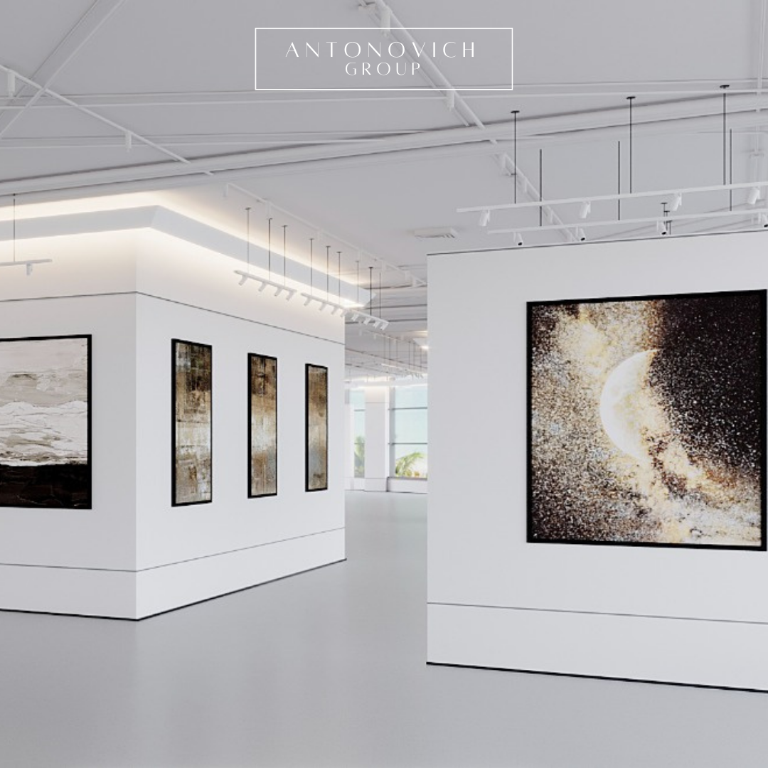 Art Gallery Interior Design by Antonovich Group by LUXURY ANTONOVICH ...