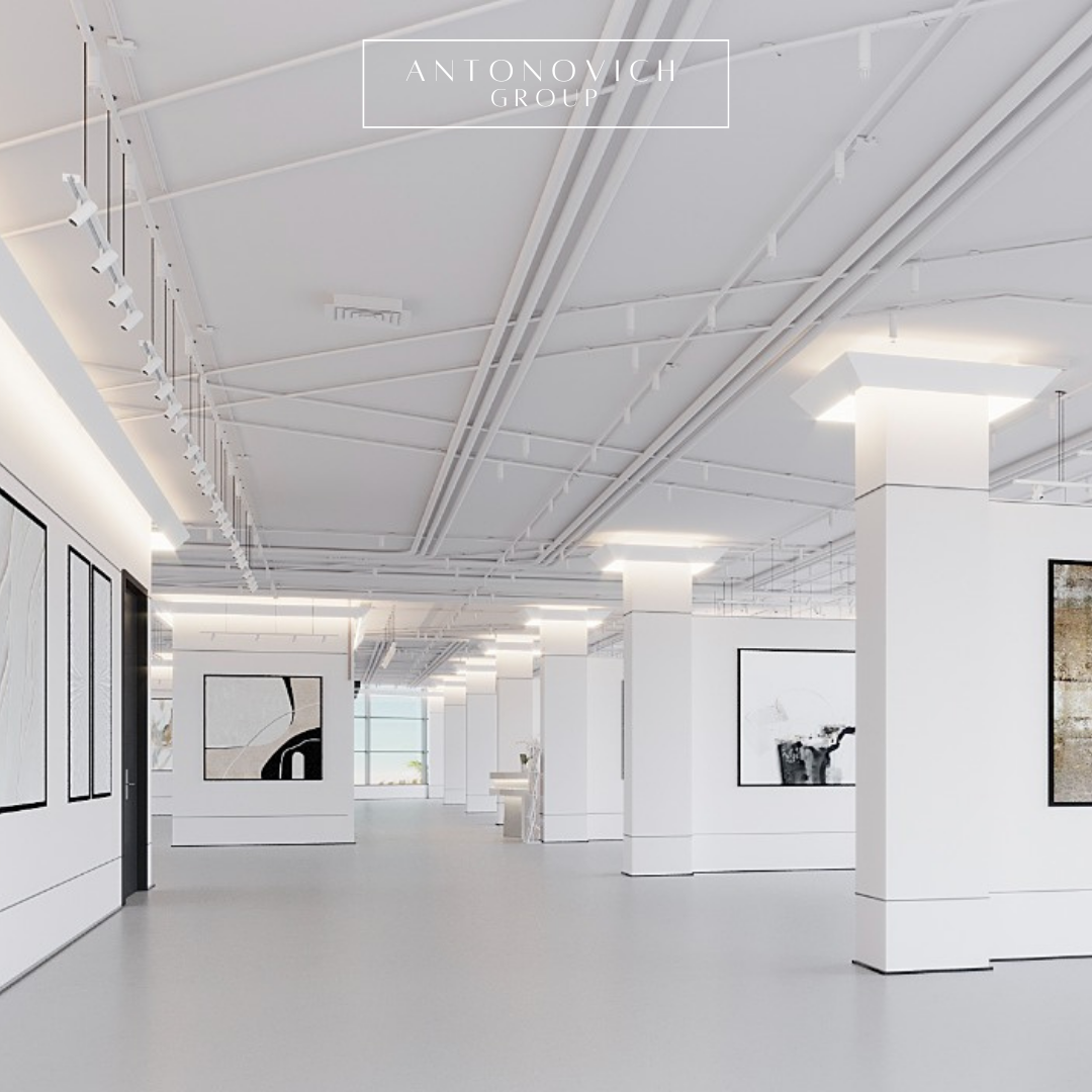 Art Gallery Interior Design by Antonovich Group by LUXURY ANTONOVICH ...