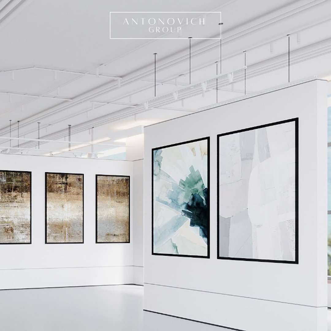 Art Gallery Interior Design by Antonovich Group by LUXURY ANTONOVICH ...
