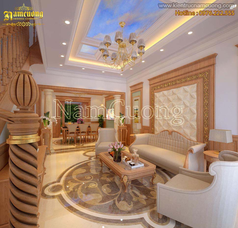 Mẫu thiết kế nội thất nhà ống mặt tiền 6m by Công ty cổ phần tư vấn ...