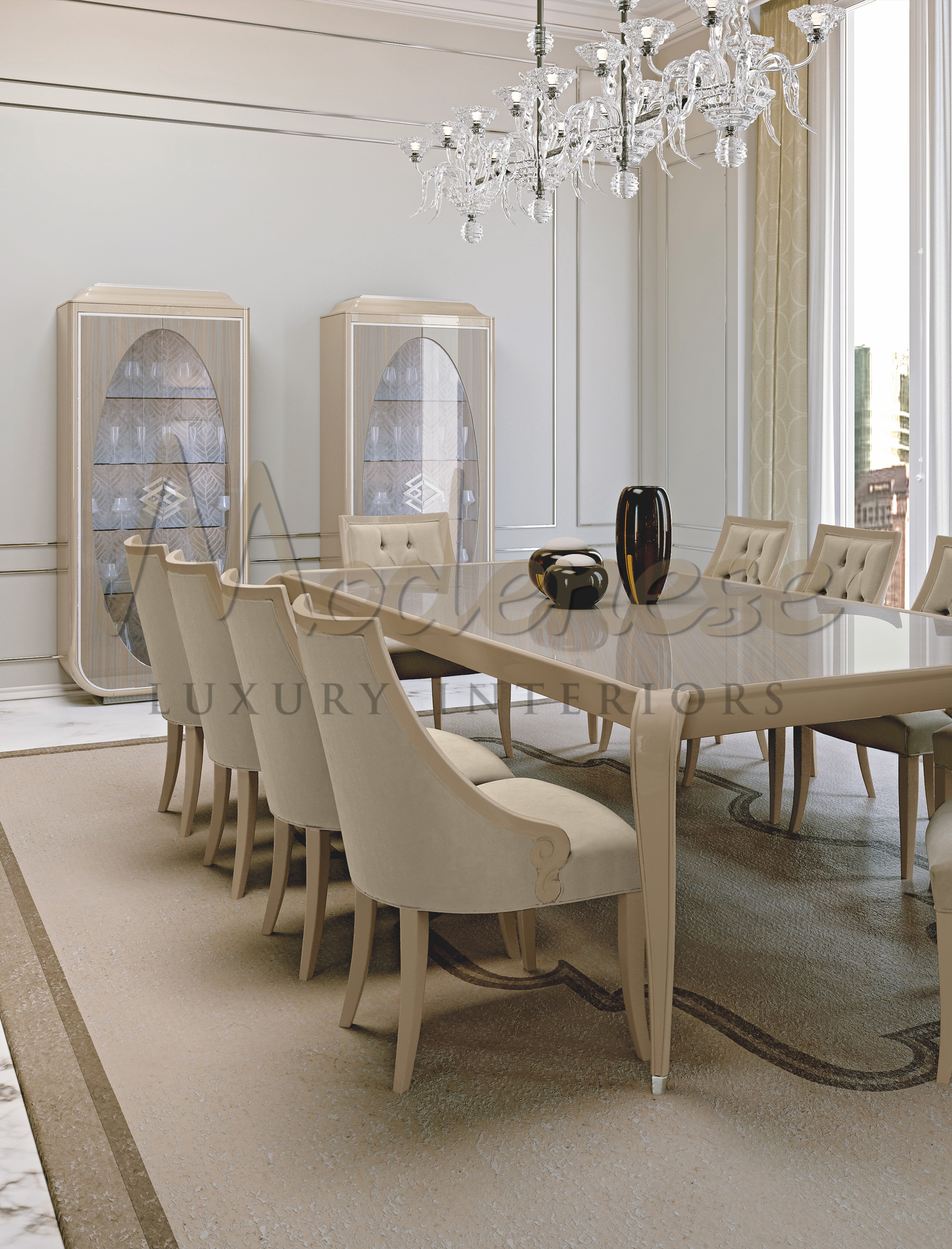 Luxurious Dining Interior Design by MODENESE Luxury Interiors - Architizer