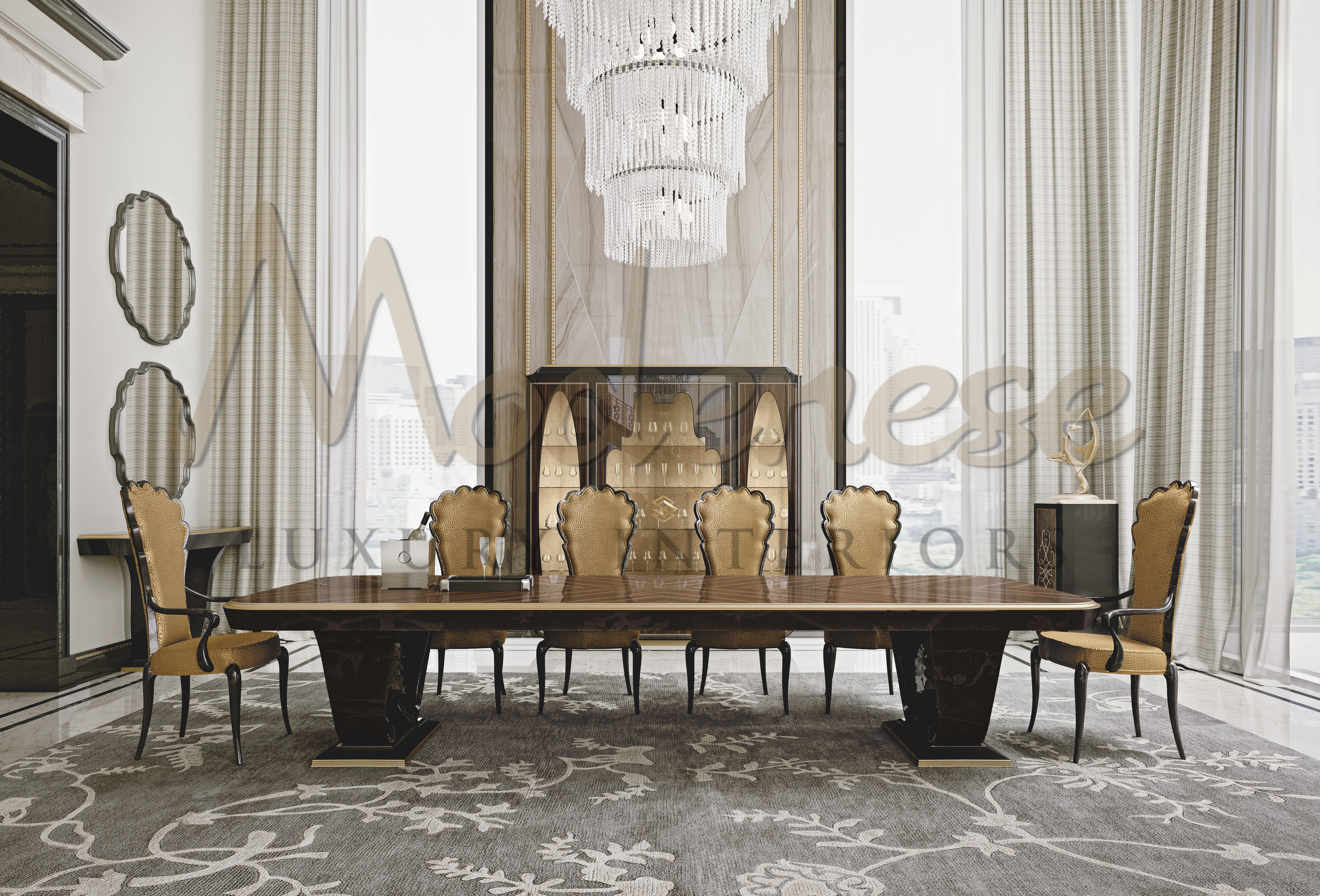 Luxurious Dining Interior Design by MODENESE Luxury Interiors - Architizer
