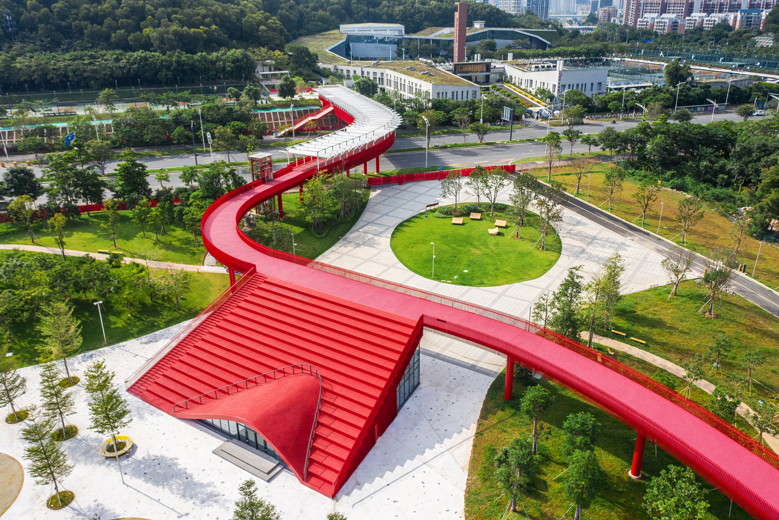 Forest Sports Park, Shenzhen, China by LOLA landscape