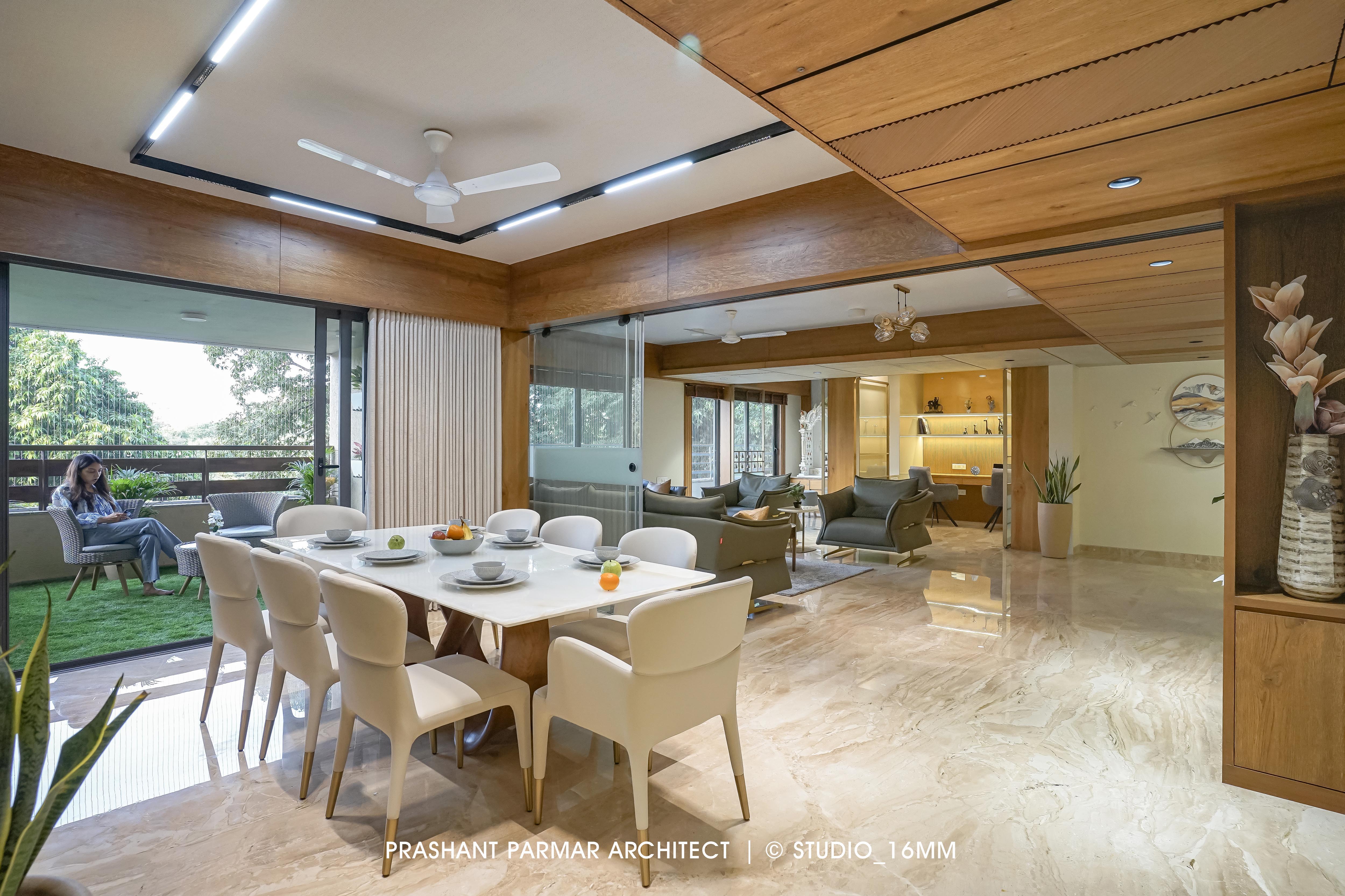 5BHK Timeless Interiors at Shivalik in Ahmedabad by Prashant Parmar ...