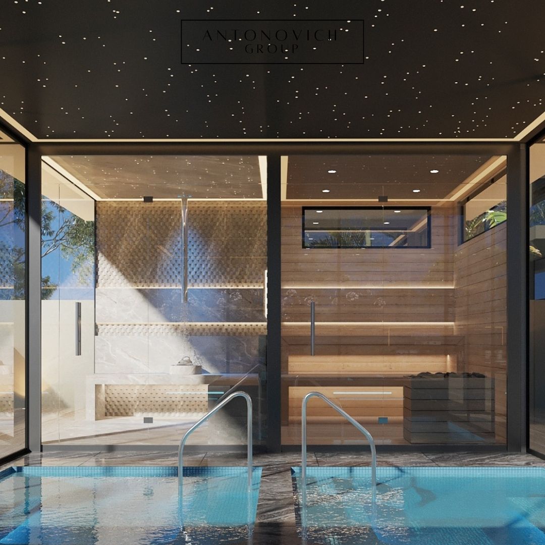 Landscape Design with Swimming Pool by LUXURY ANTONOVICH DESIGN ...