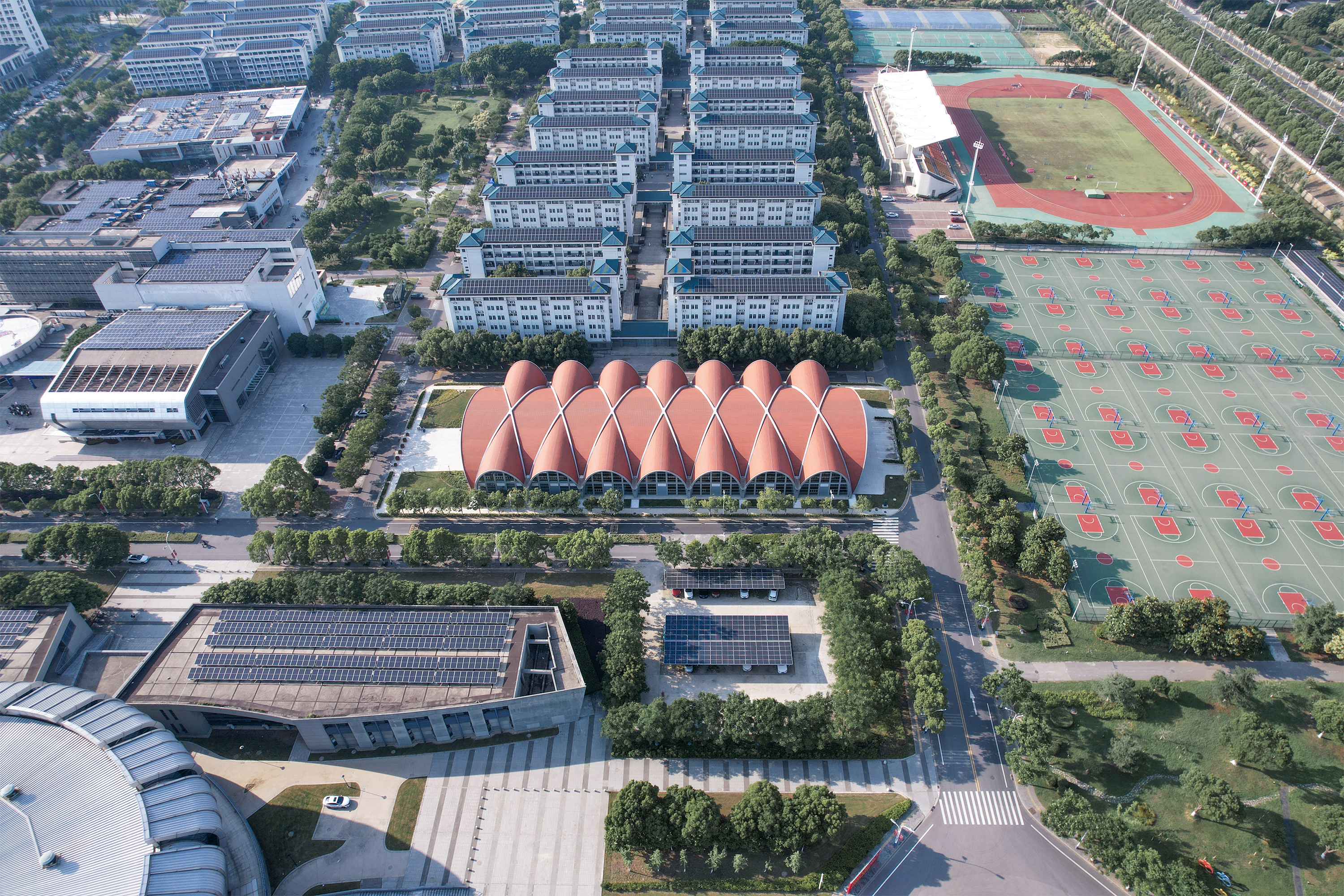 Idea 3920958: Natatorium of Southeast University by Zhou Qi Studio of ...