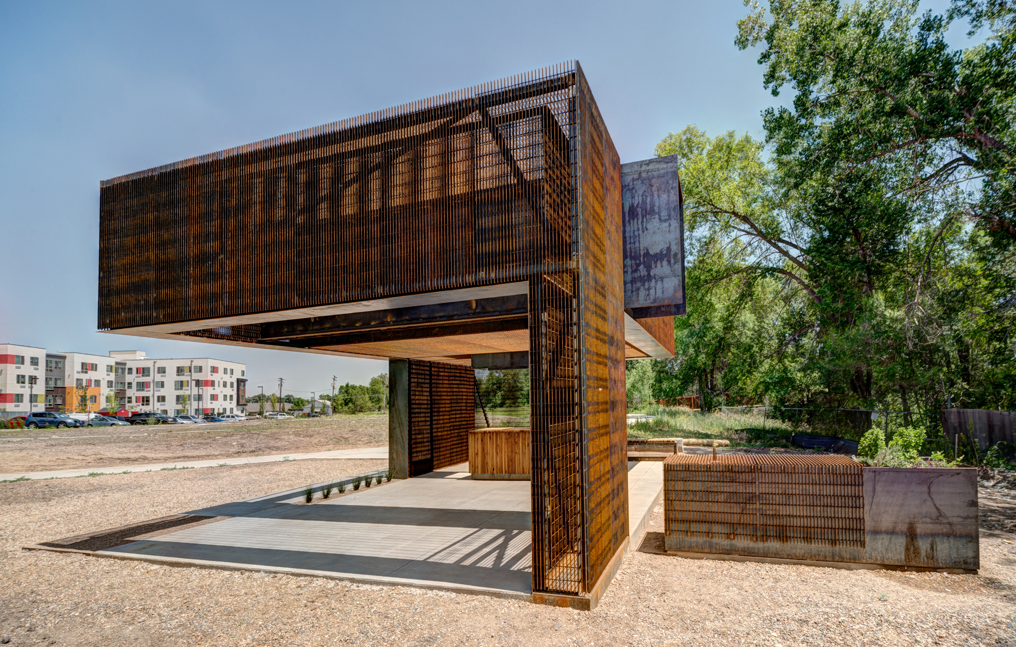 Lamar Station Urban Farming Classroom by Colorado Building