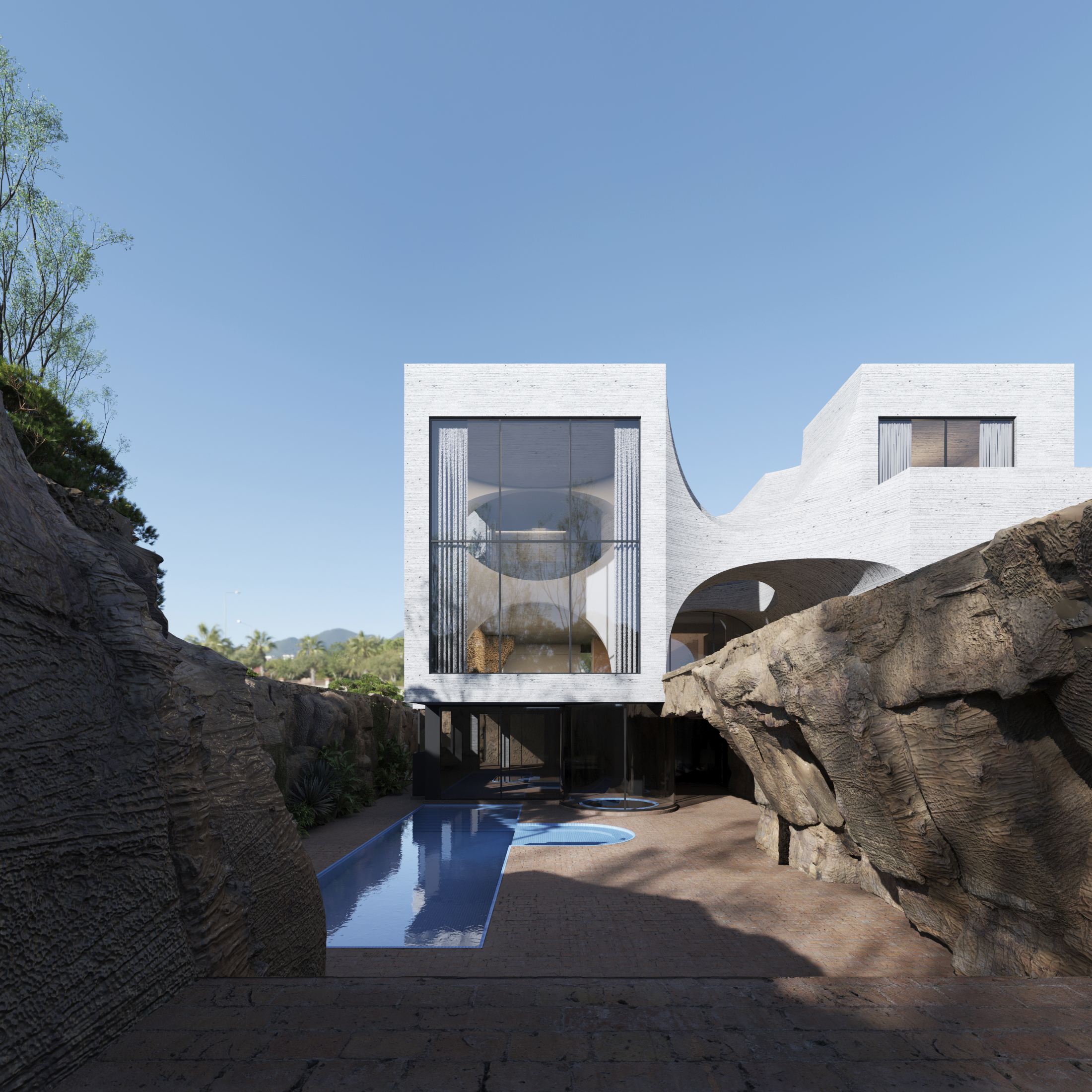 Idea 3924509: Saya Villa by Team Group in Lavasan, Iran - Architizer