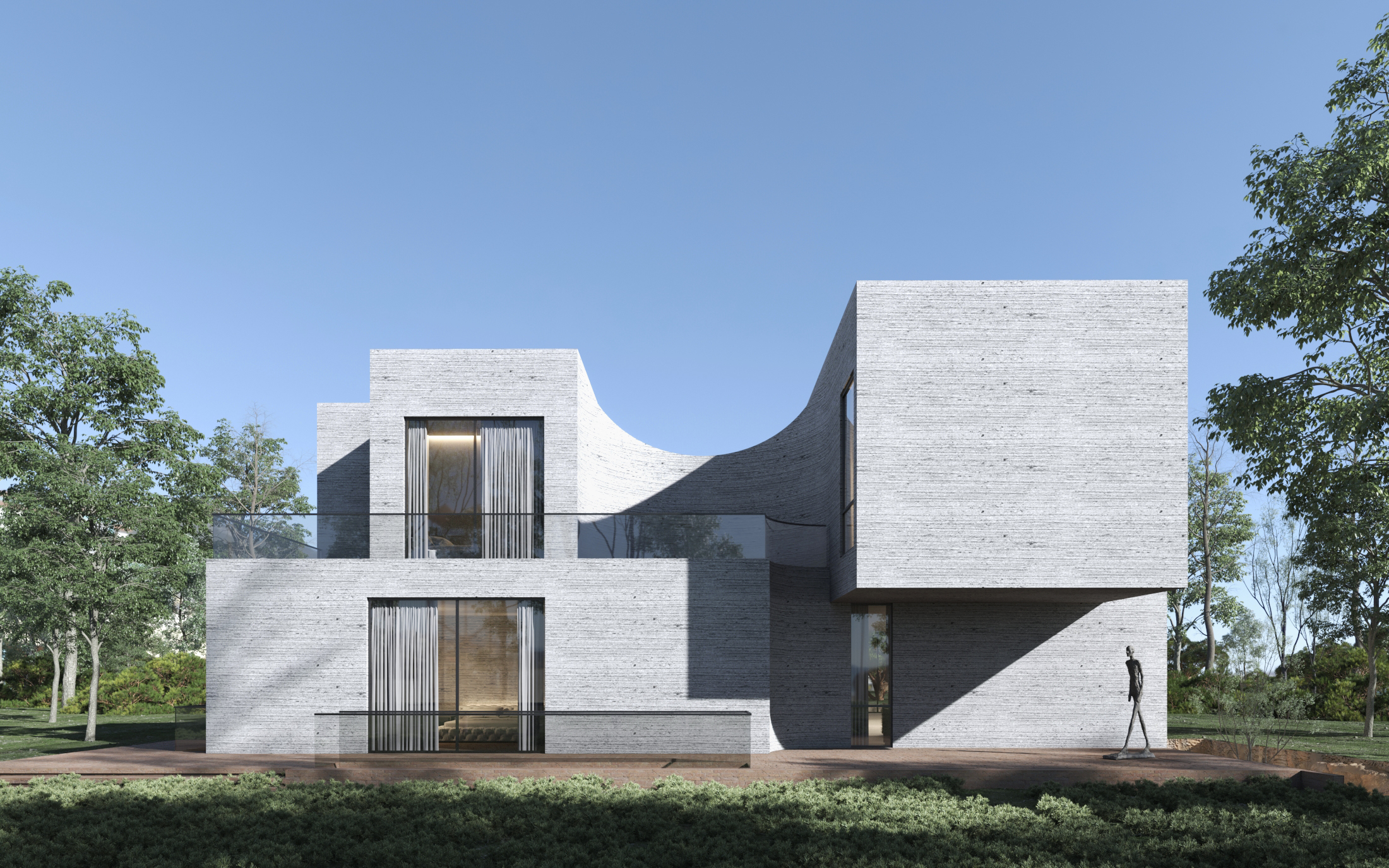 Idea 3924521: Saya Villa by Team Group in Lavasan, Iran - Architizer
