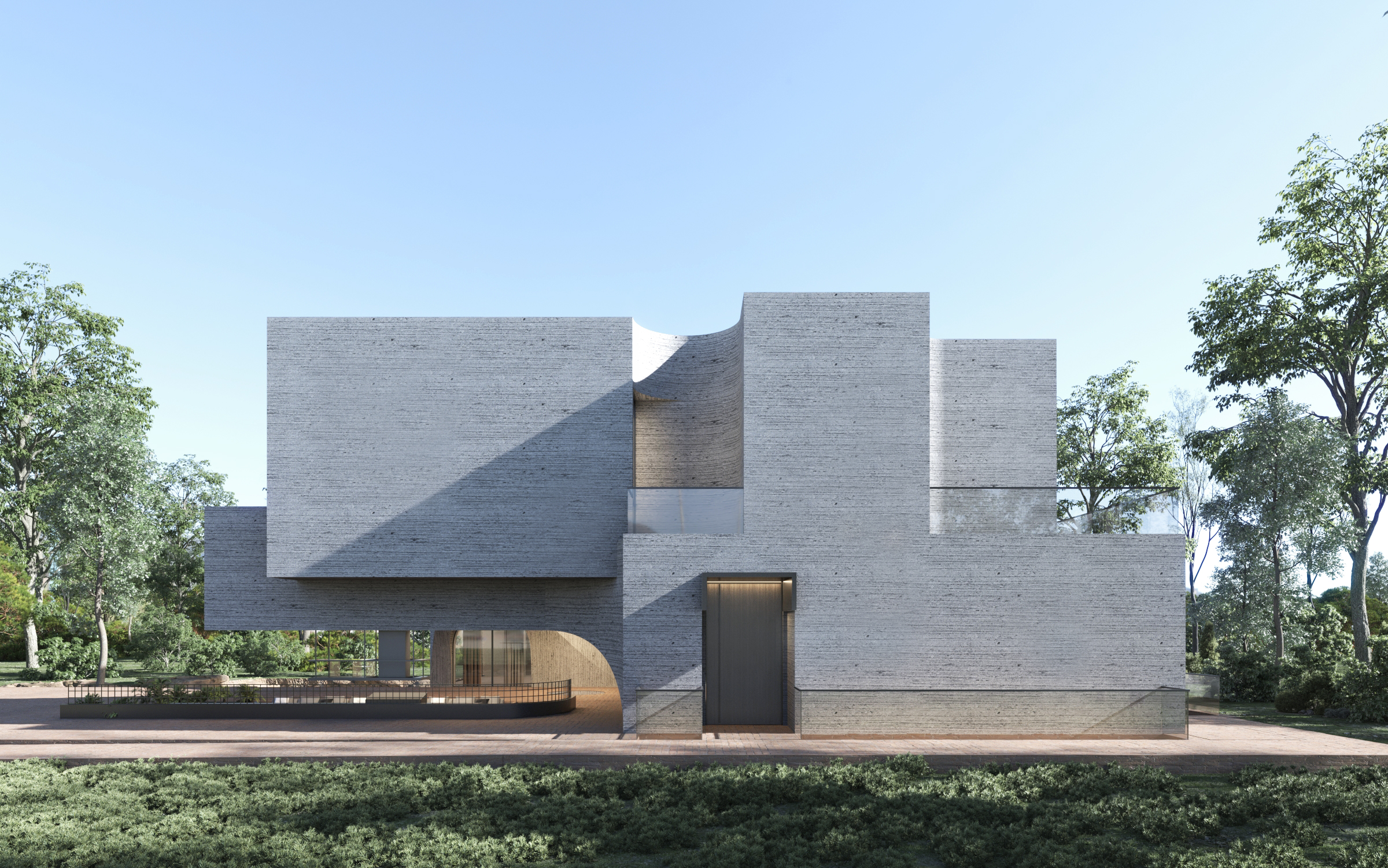 Idea 3924523: Saya Villa by Team Group in Lavasan, Iran - Architizer