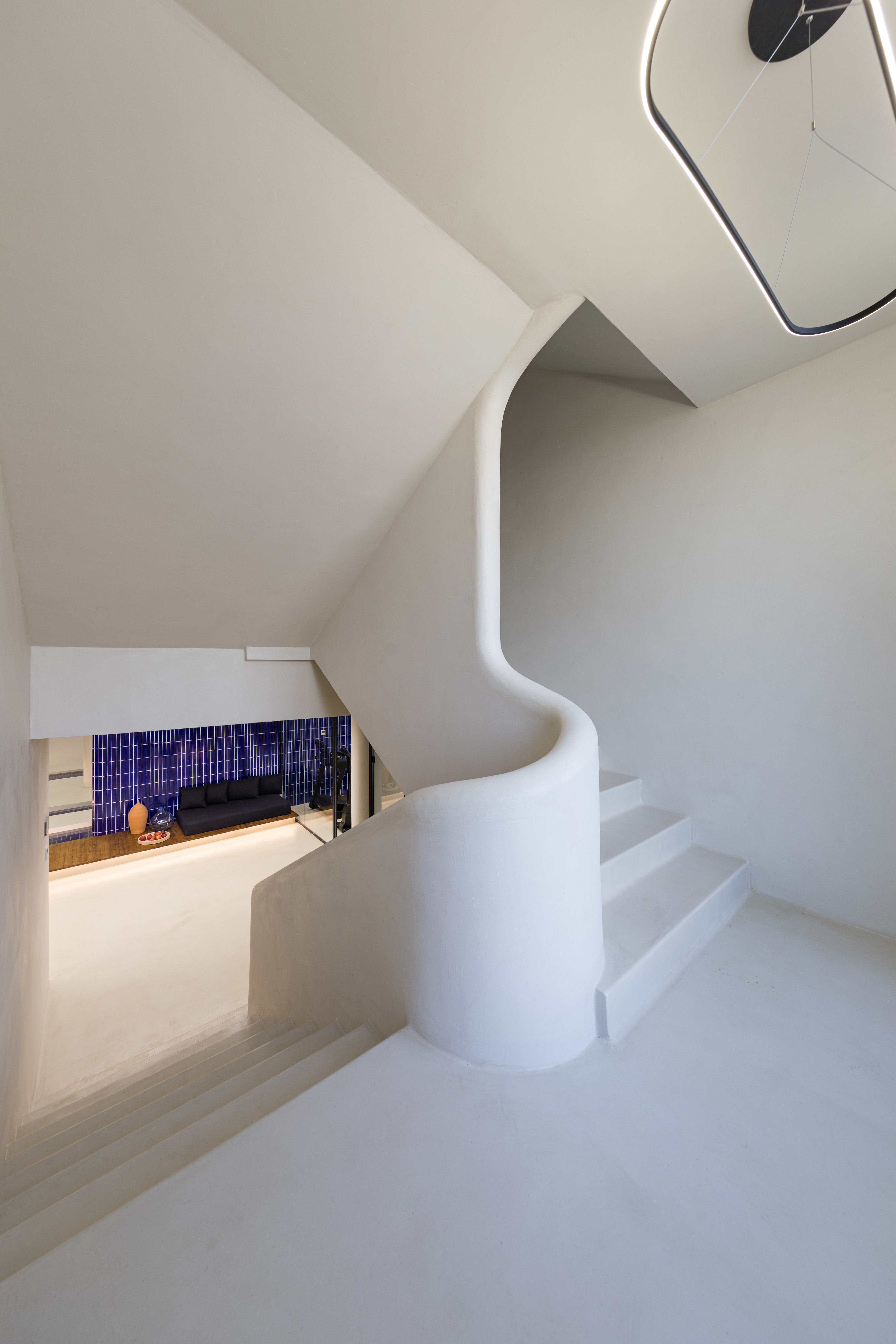 The Blue Line Apartment by Asooarch Company - Architizer