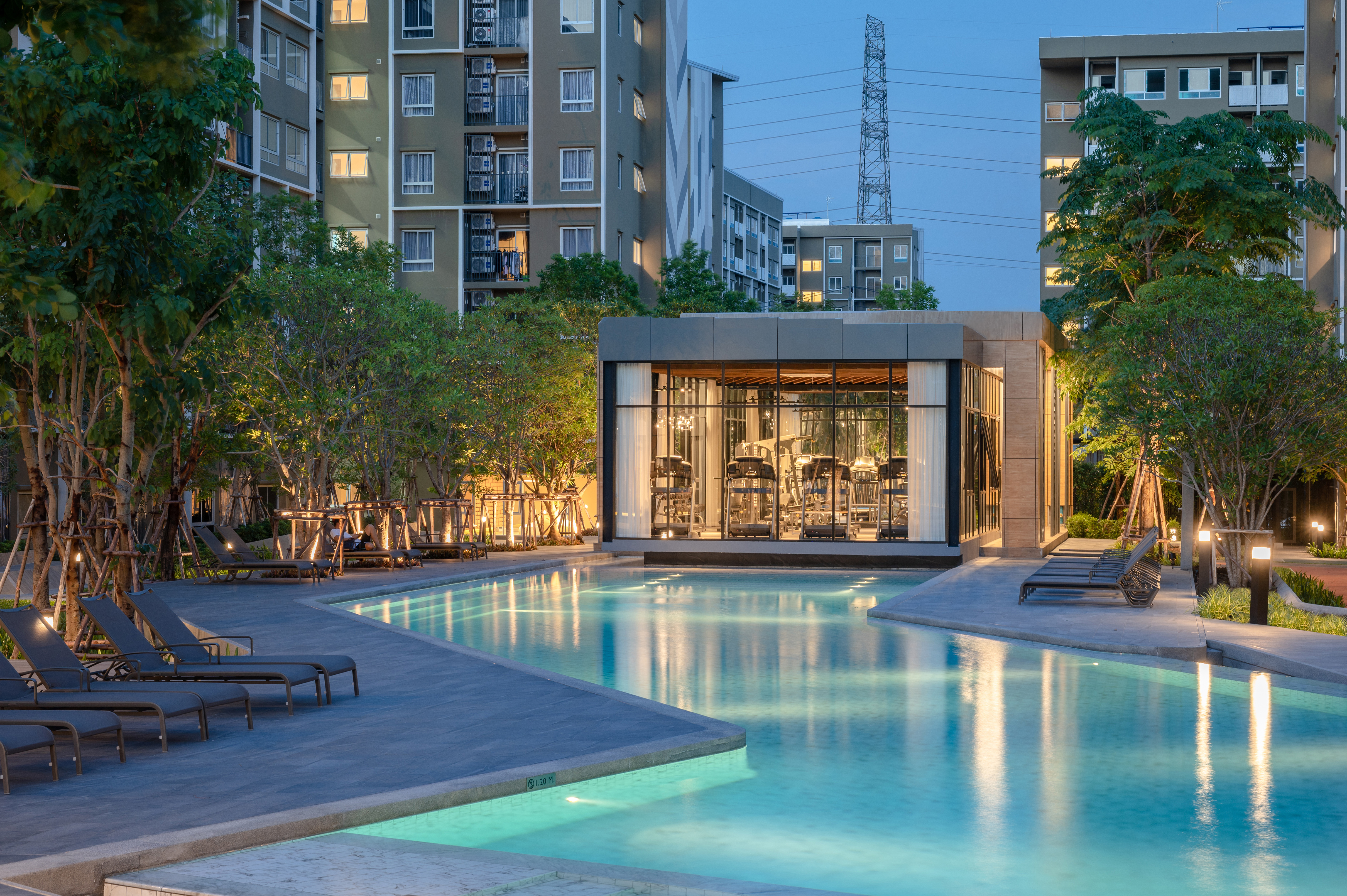 Plum Condo Rangsit Alive 1, 2 by VVdesine Landscape Architecture
