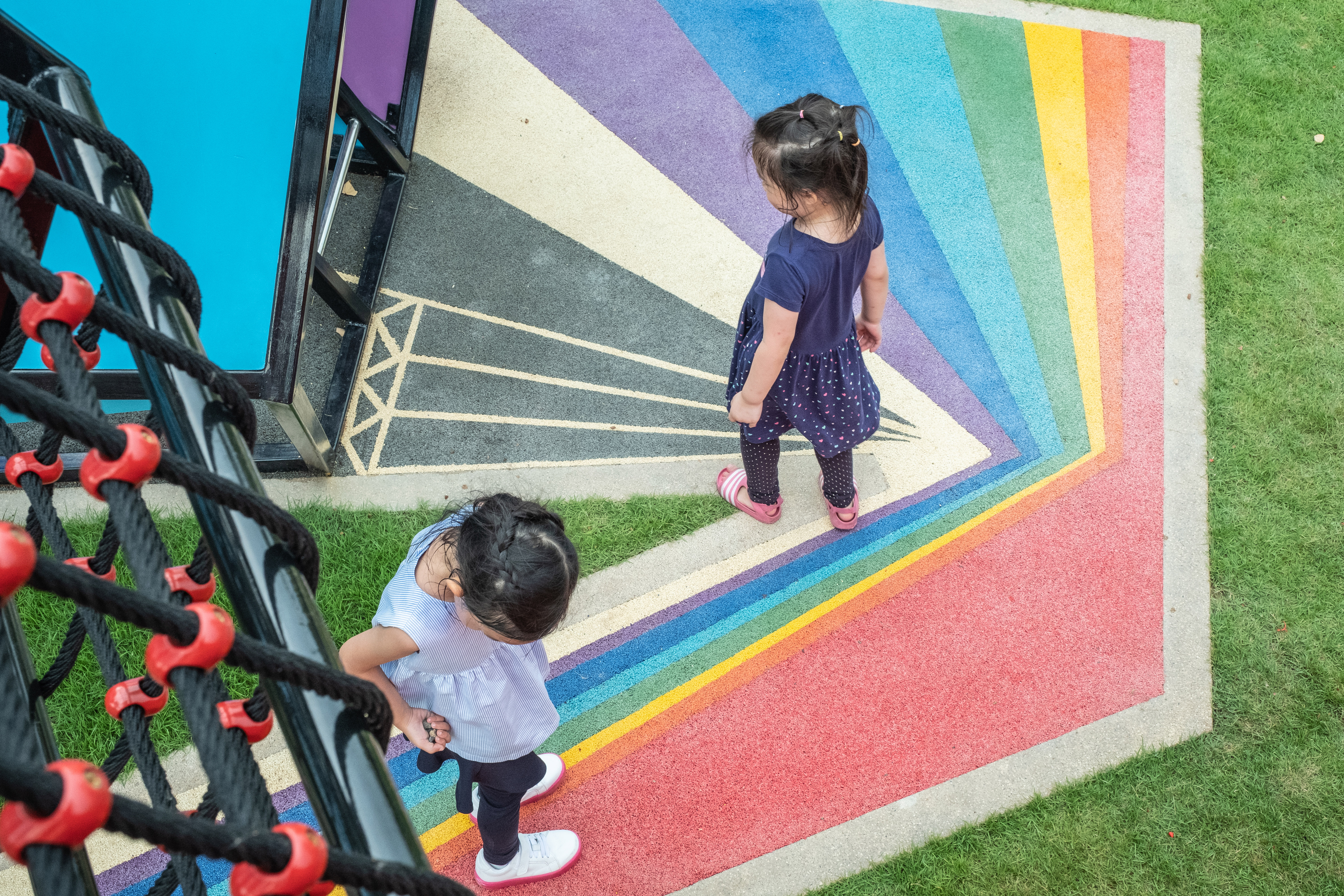 Diamond Spectrum Playground by VVdesine Landscape Architecture Architizer