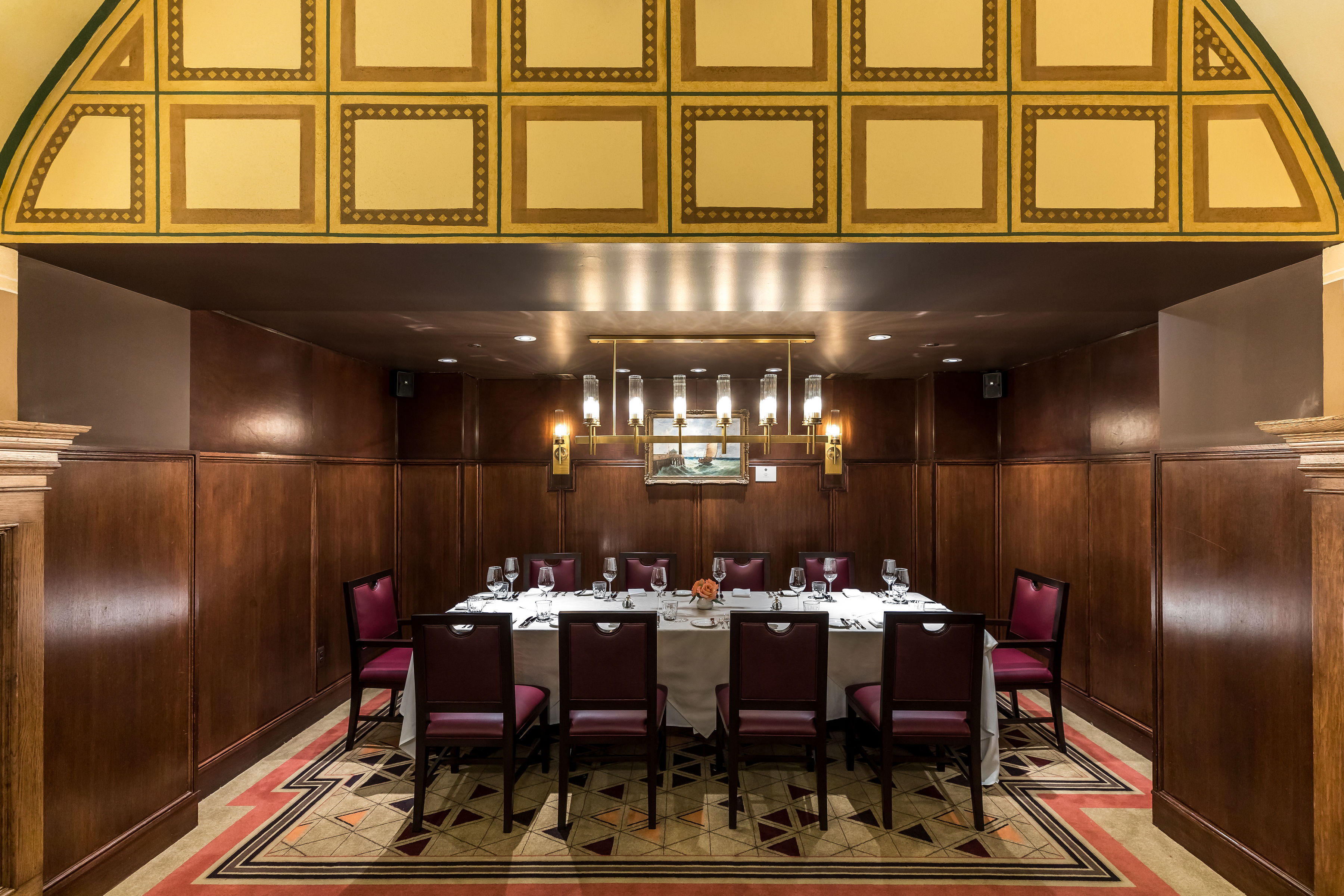 The Detroit Athletic Club: The Gallery | The Fresco by McIntosh Poris