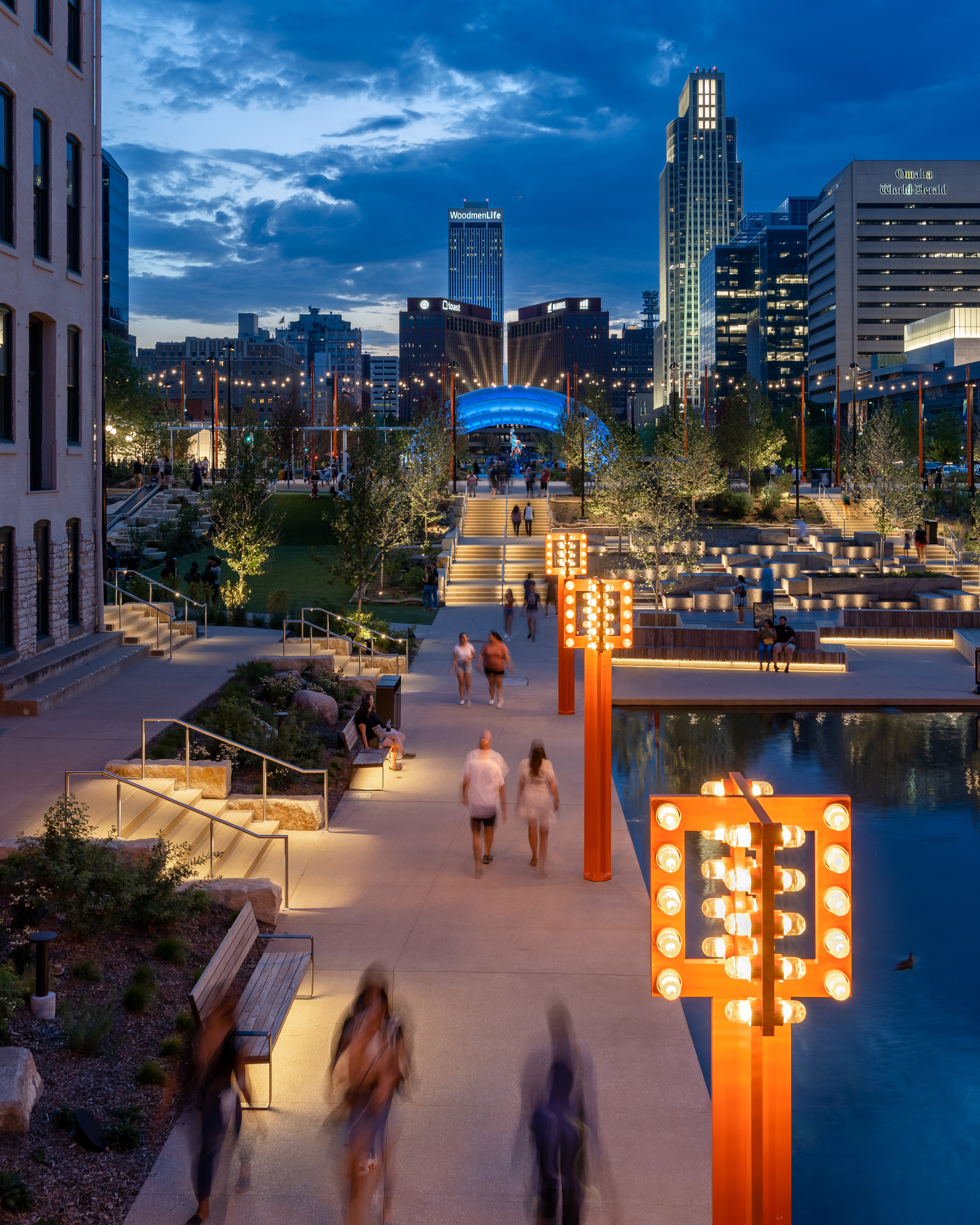 The RiverFront by OJB Landscape Architecture - Architizer