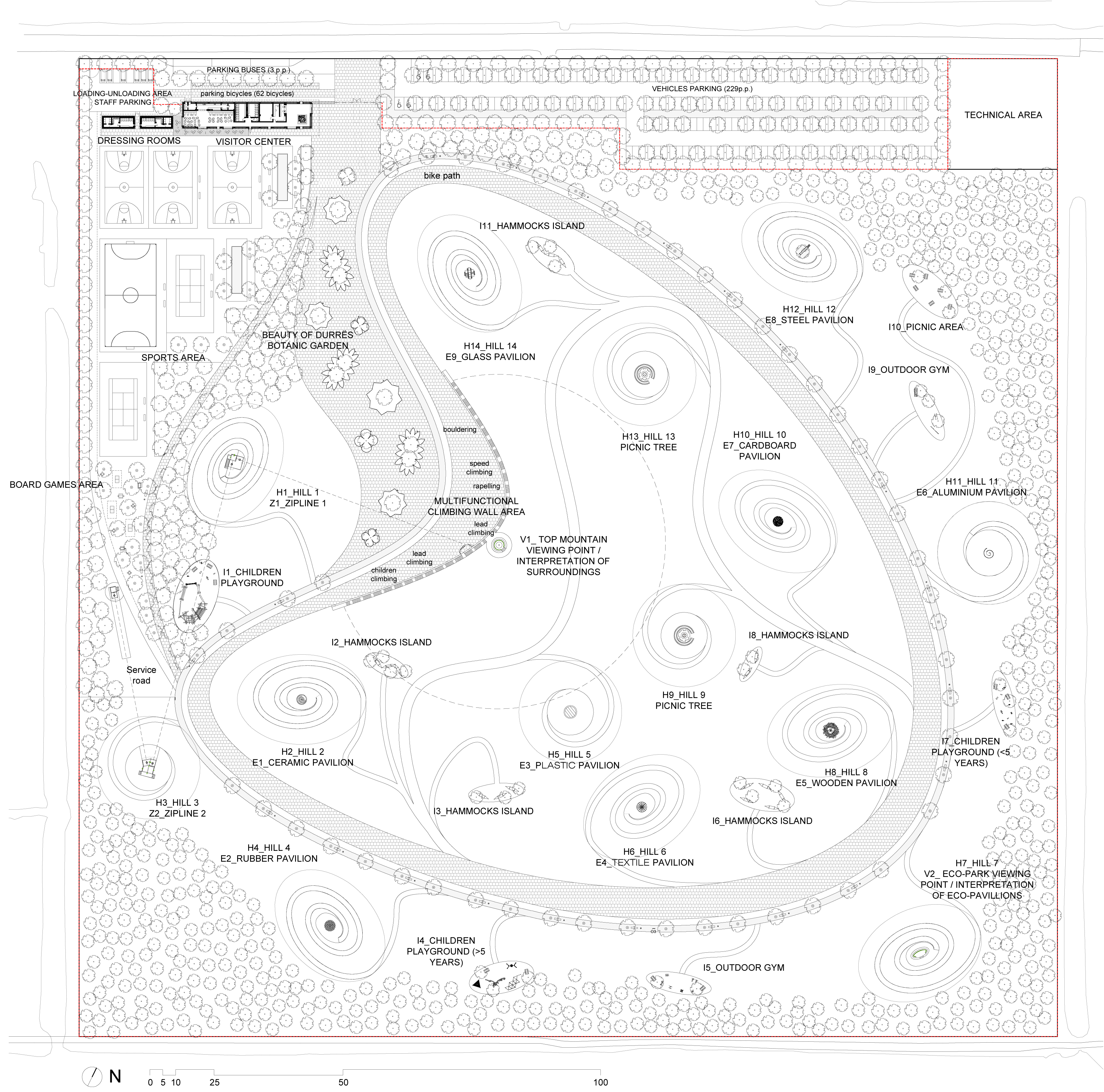 ECO PARK DURRES by Casanova Hernandez Architects Architizer