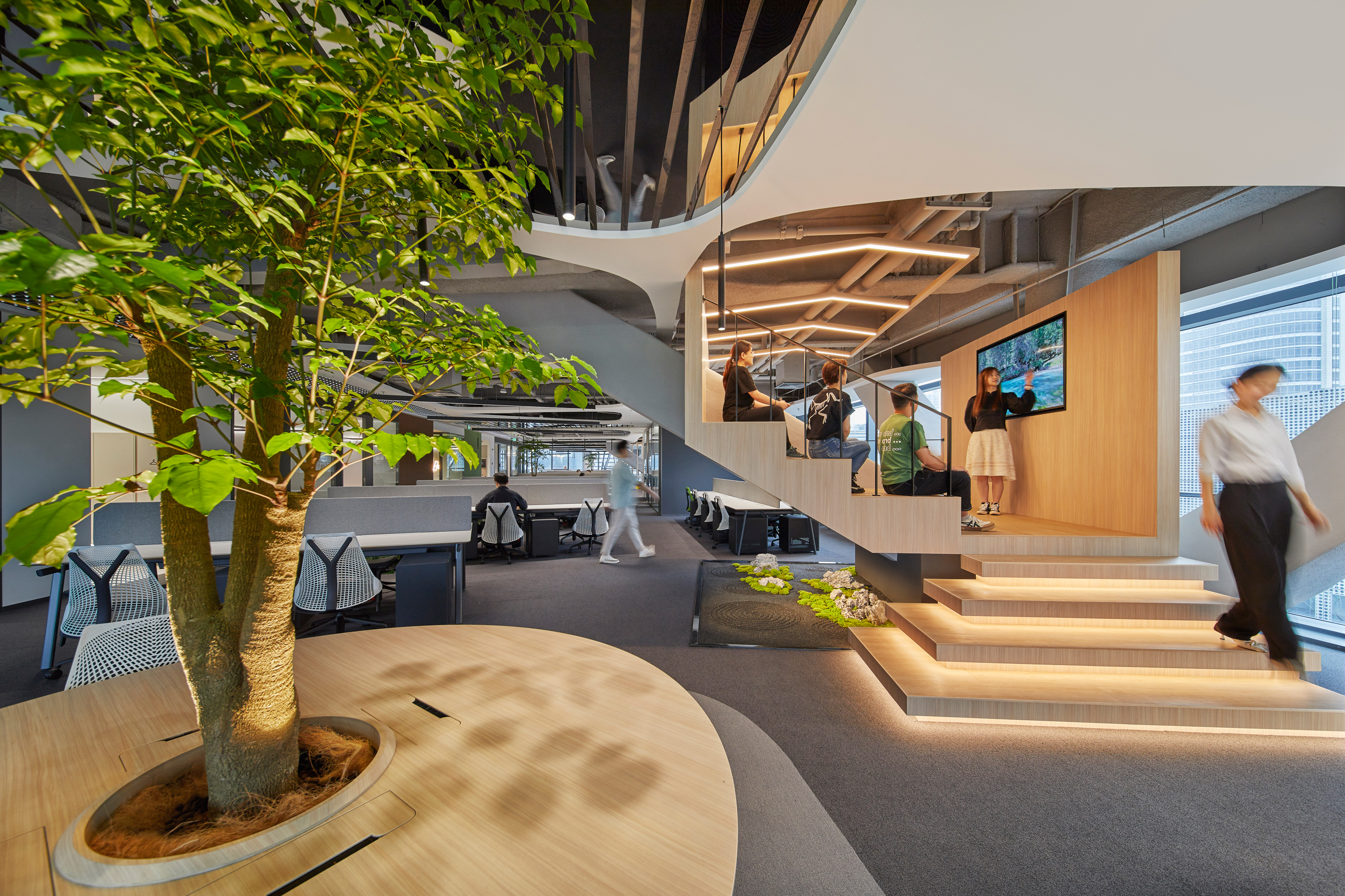 Dentsu China Headquarters by K&H International - Architizer