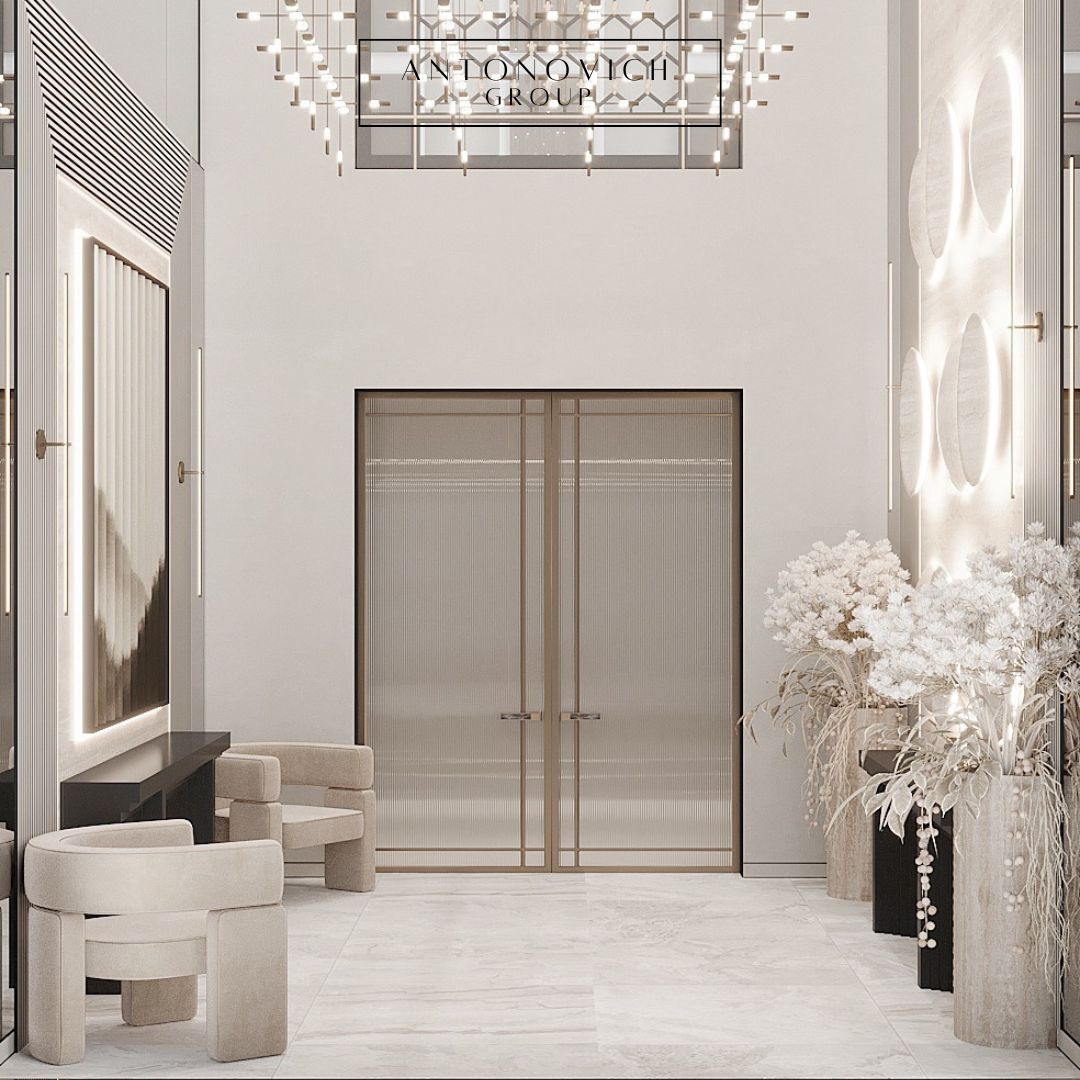 Embracing Elegance: Antonovich Group's Covered Porch Interior Design ...