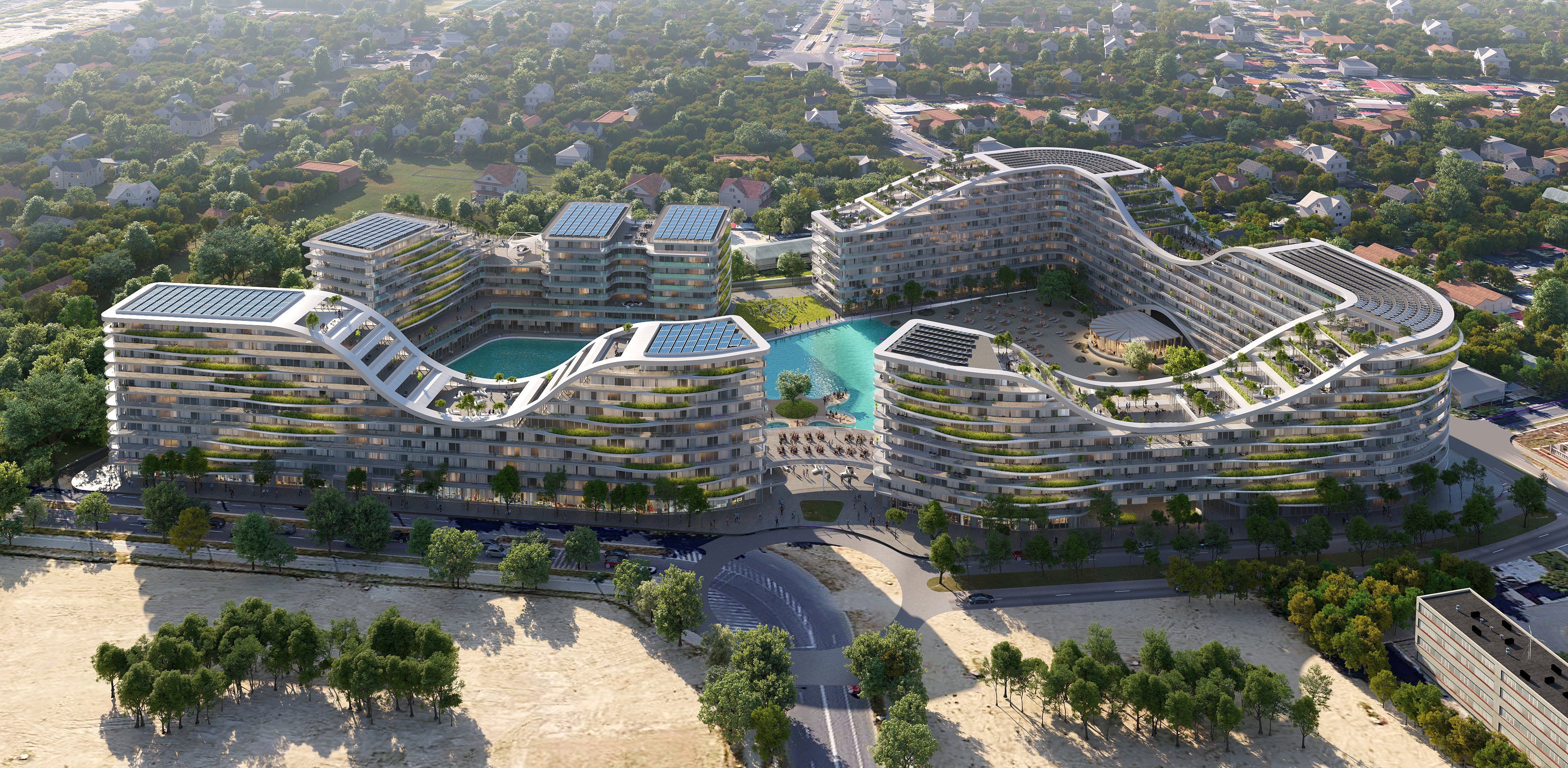 Central District Lagoon City Bucharest By Razvan Barsan + Partners ...