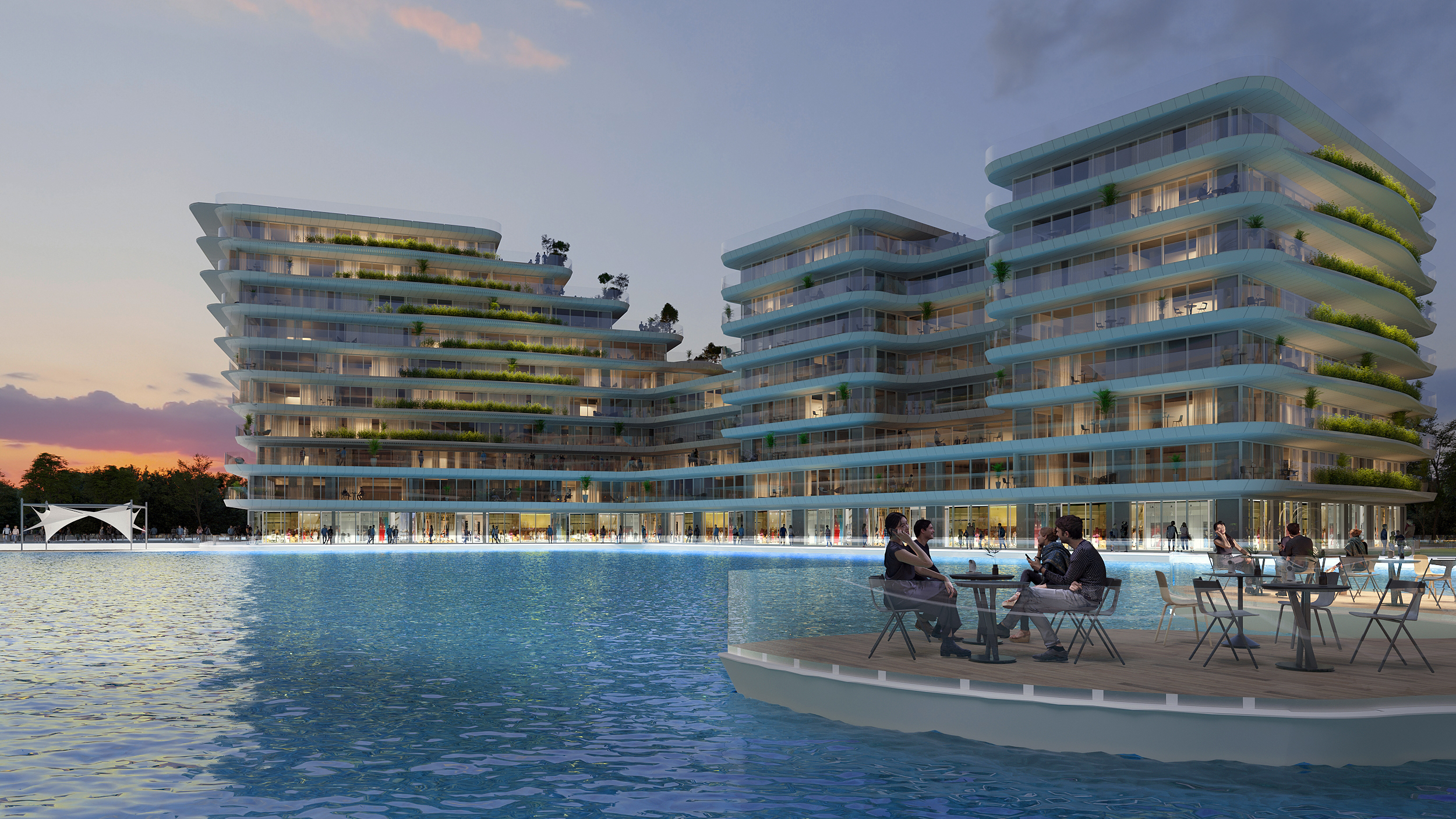 Central District Lagoon City Bucharest By Razvan Barsan + Partners ...