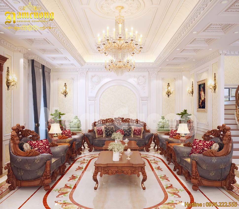 Mẫu thiết kế nội thất gỗ nhà 3 tầng by Công ty cổ phần tư vấn thiết kế ...