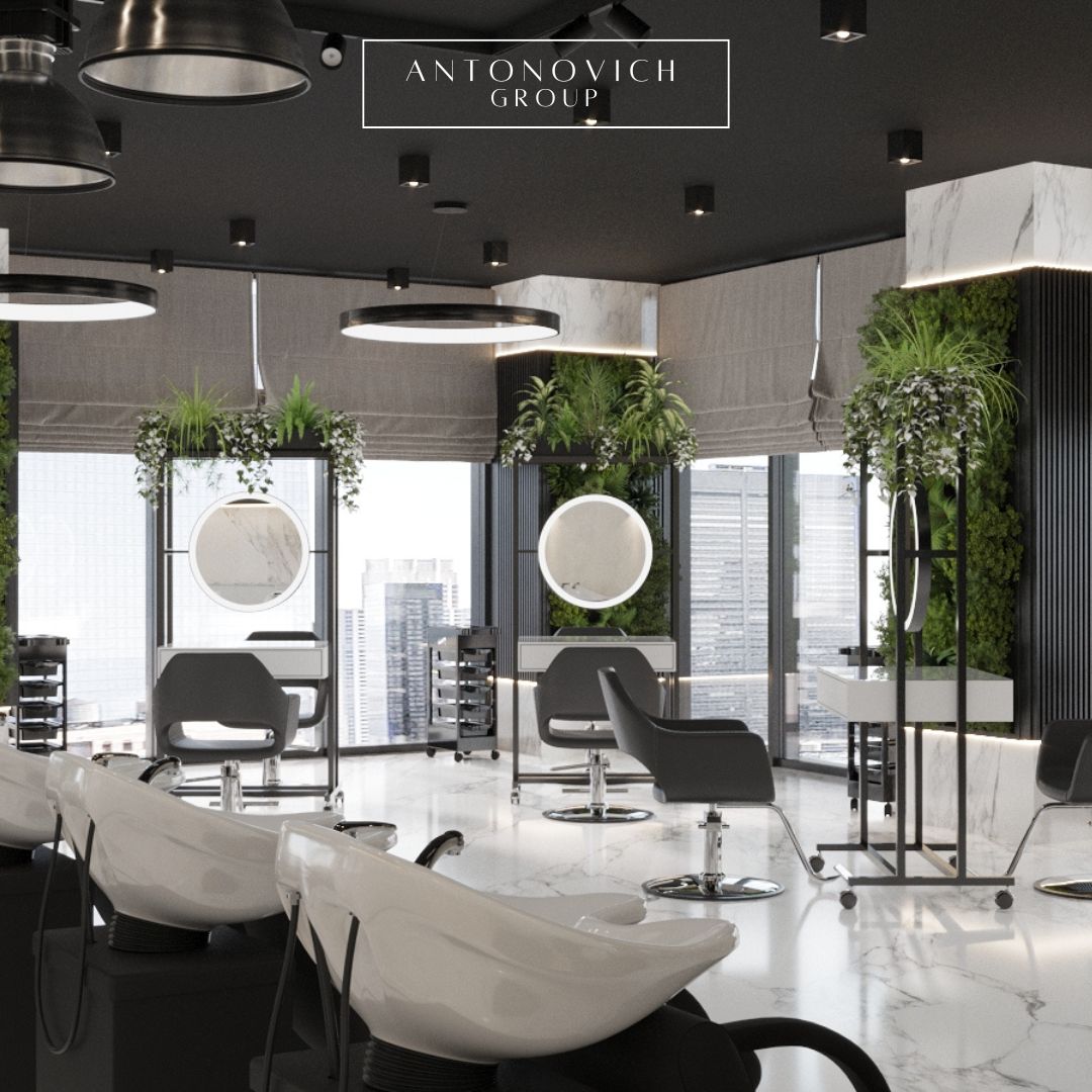 Interior Fit-out Solution for Beauty Salon by Antonovich Group by ...