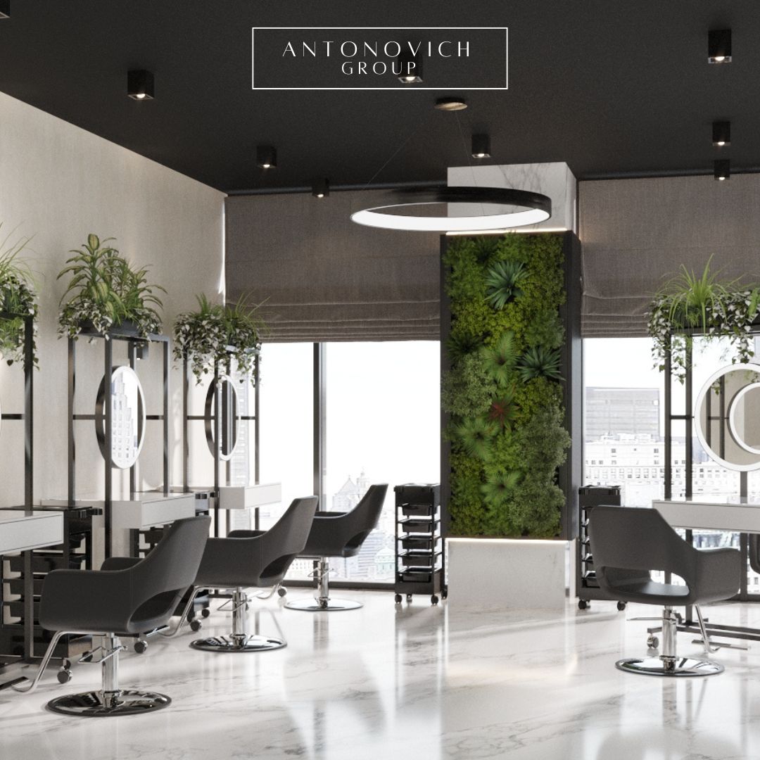 Interior Fit-out Solution for Beauty Salon by Antonovich Group by ...