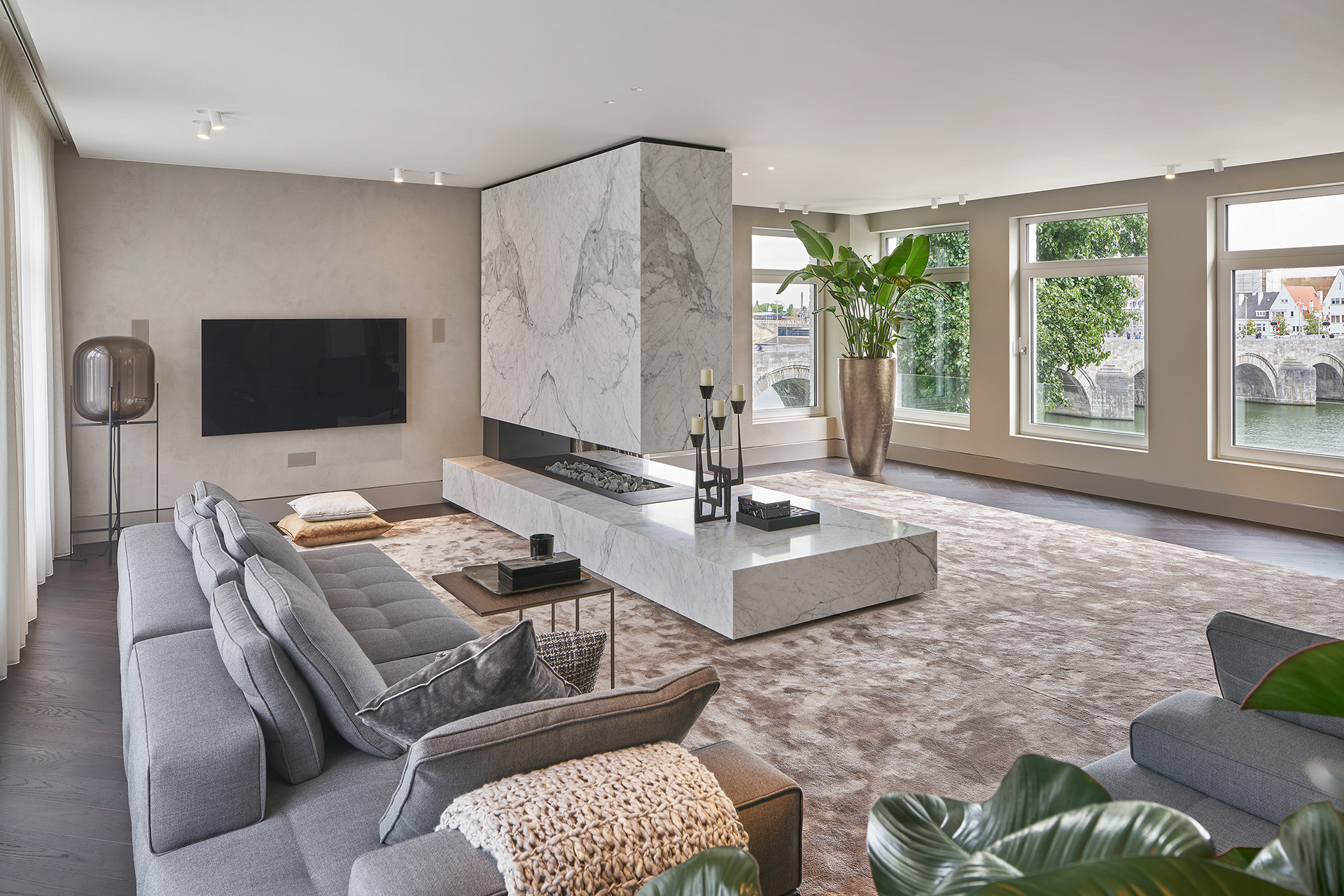 River view Penthouse by Kolenik design - Architizer