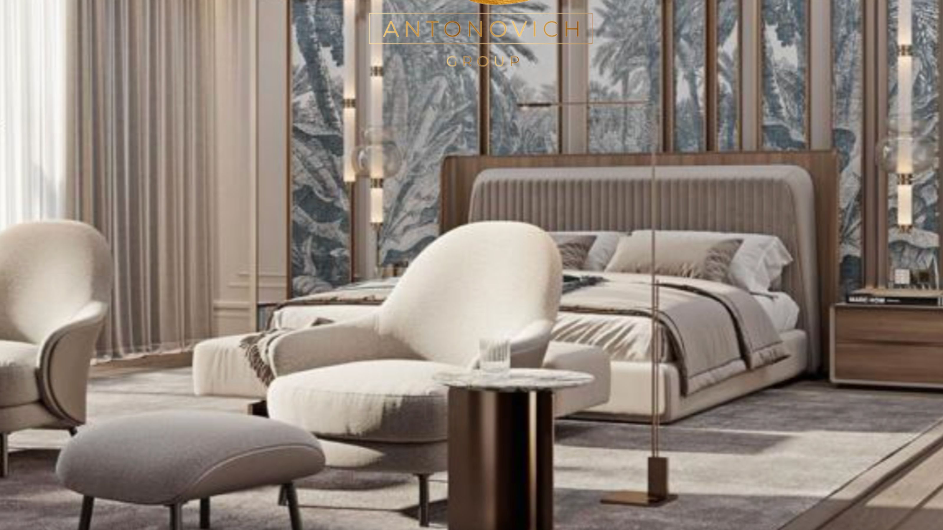 Master Bedroom Interior Design and Fit-out Service by LUXURY ANTONOVICH ...