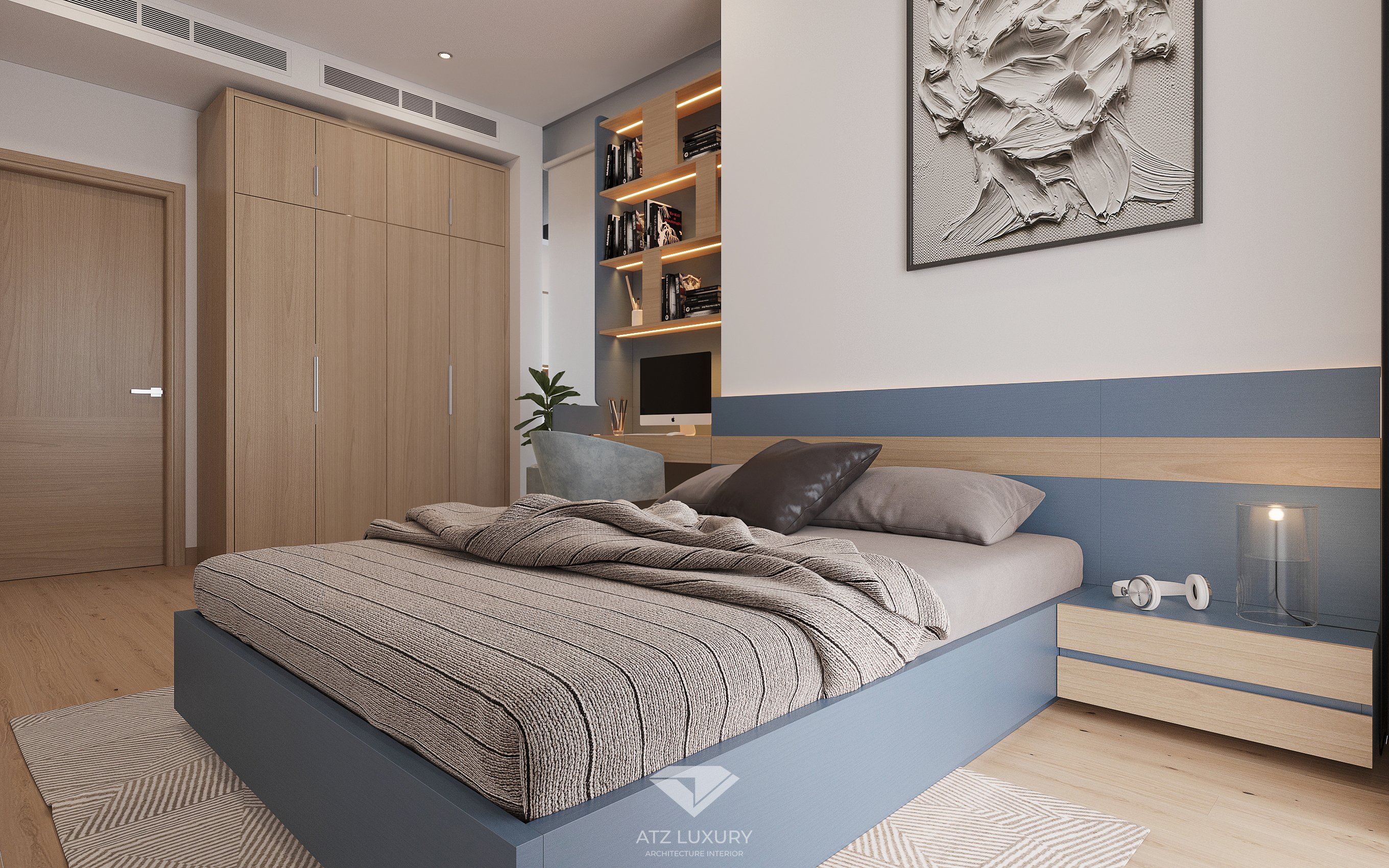 Thiết kế nội thất chung cư hiện đại by ATZ LUXURY - Architizer