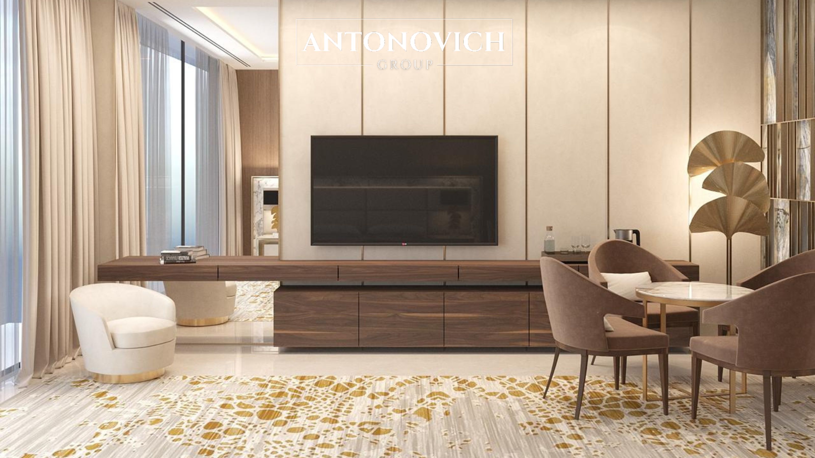 Spacious Bedroom Interior Design and Furniture Solution by LUXURY ...