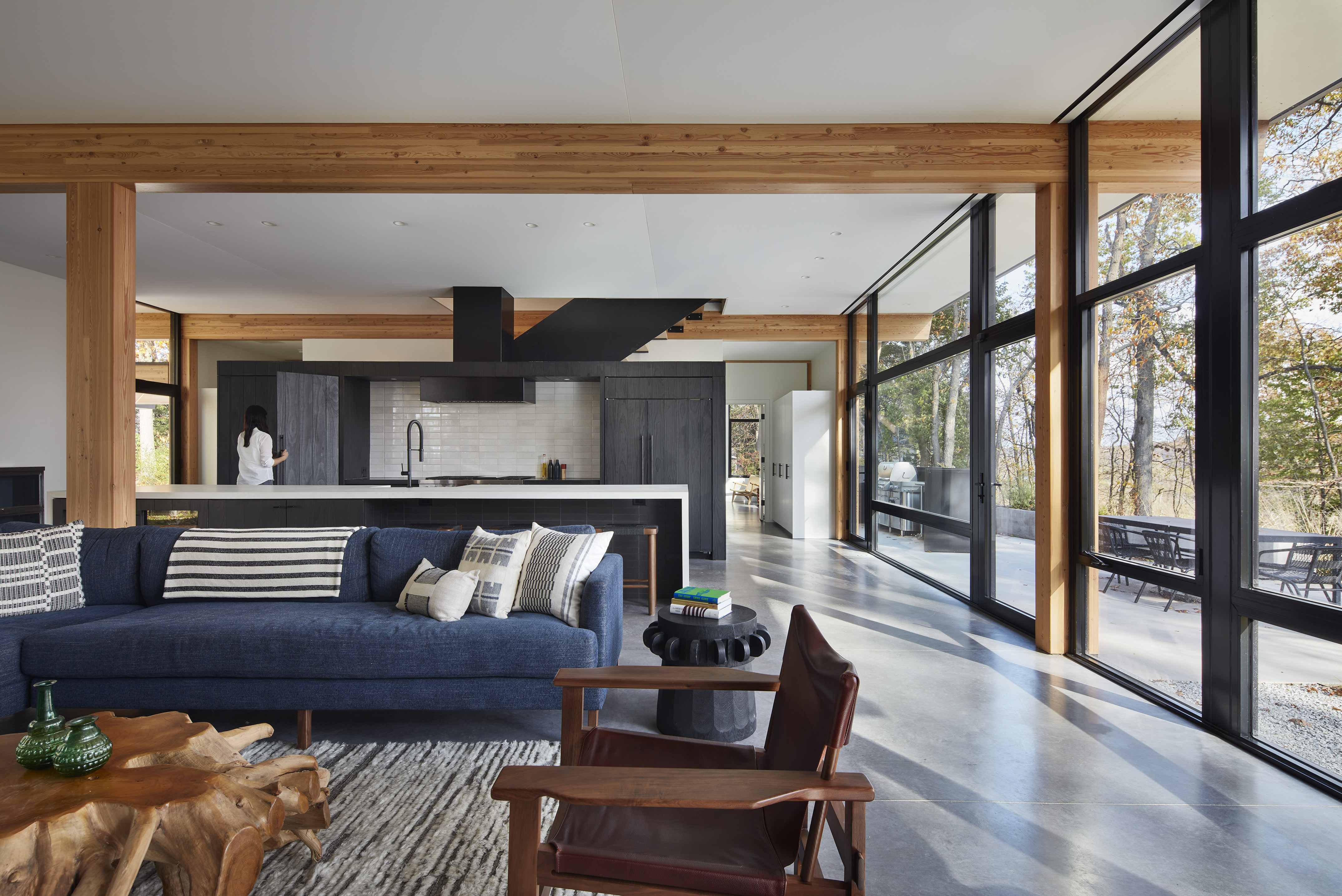Idea 4031157: Galien River Retreat by Wheeler Kearns Architects in New ...