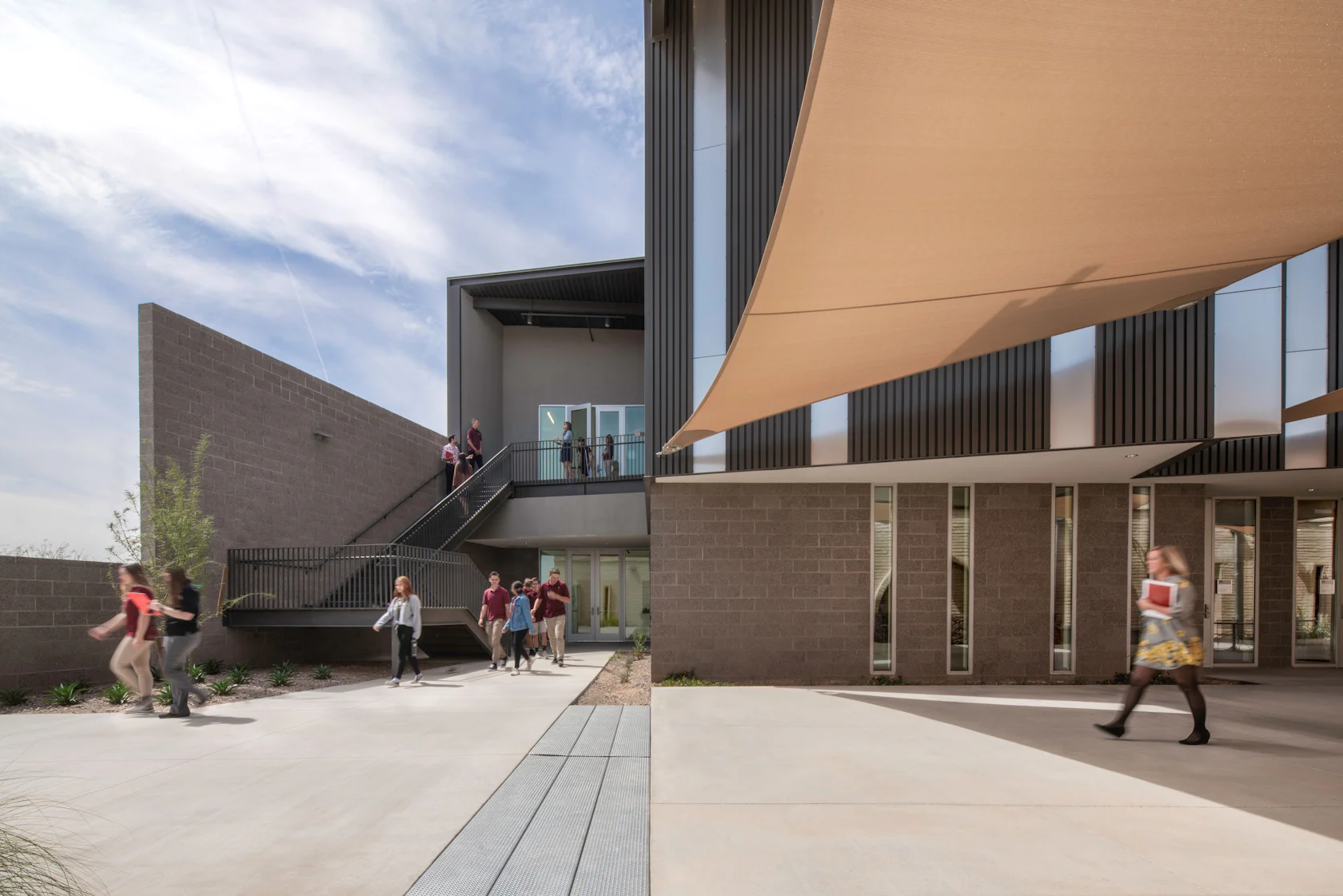ASU Poly Preparatory Academy High School By Weddle Gilmore Architects ASU Poly Preparatory Academy High School By Weddle Gilmore Architects