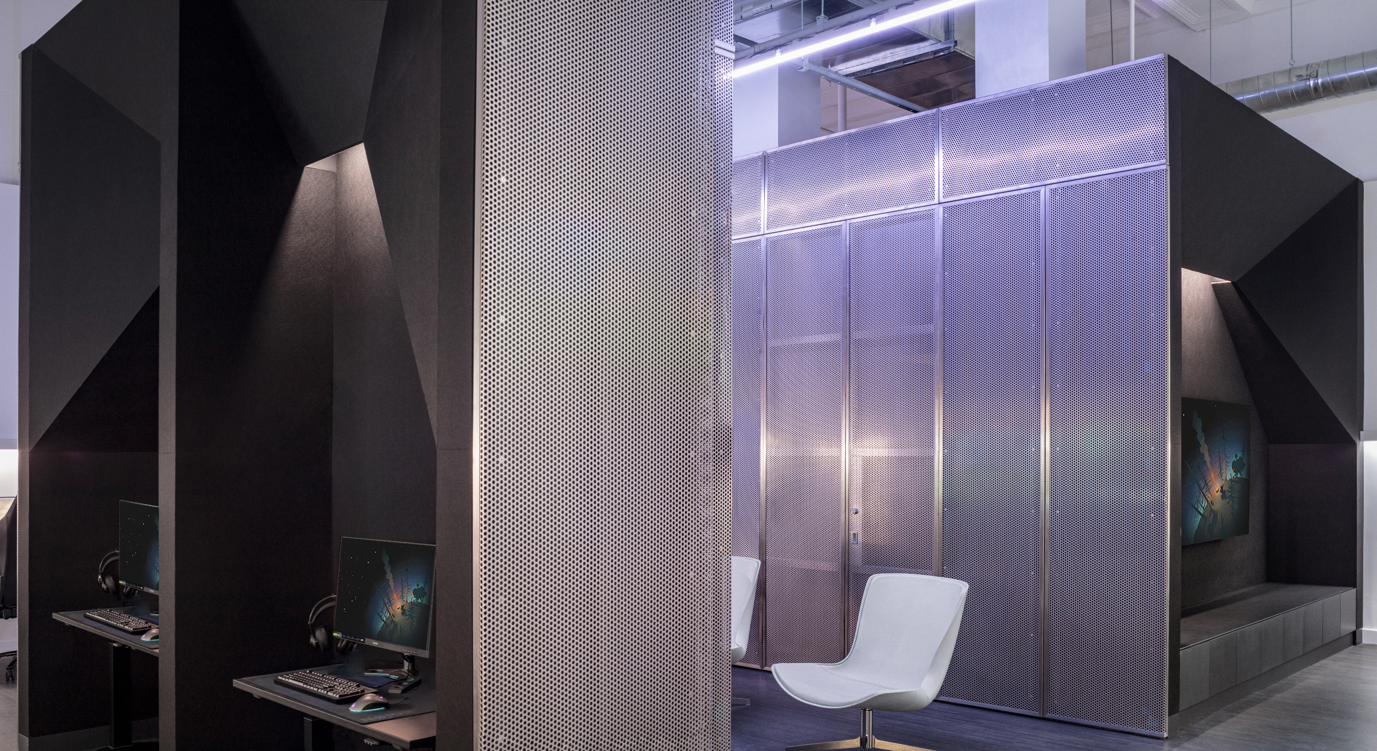 Columbia University eSports Room by Desai Chia Architecture PC - Architizer