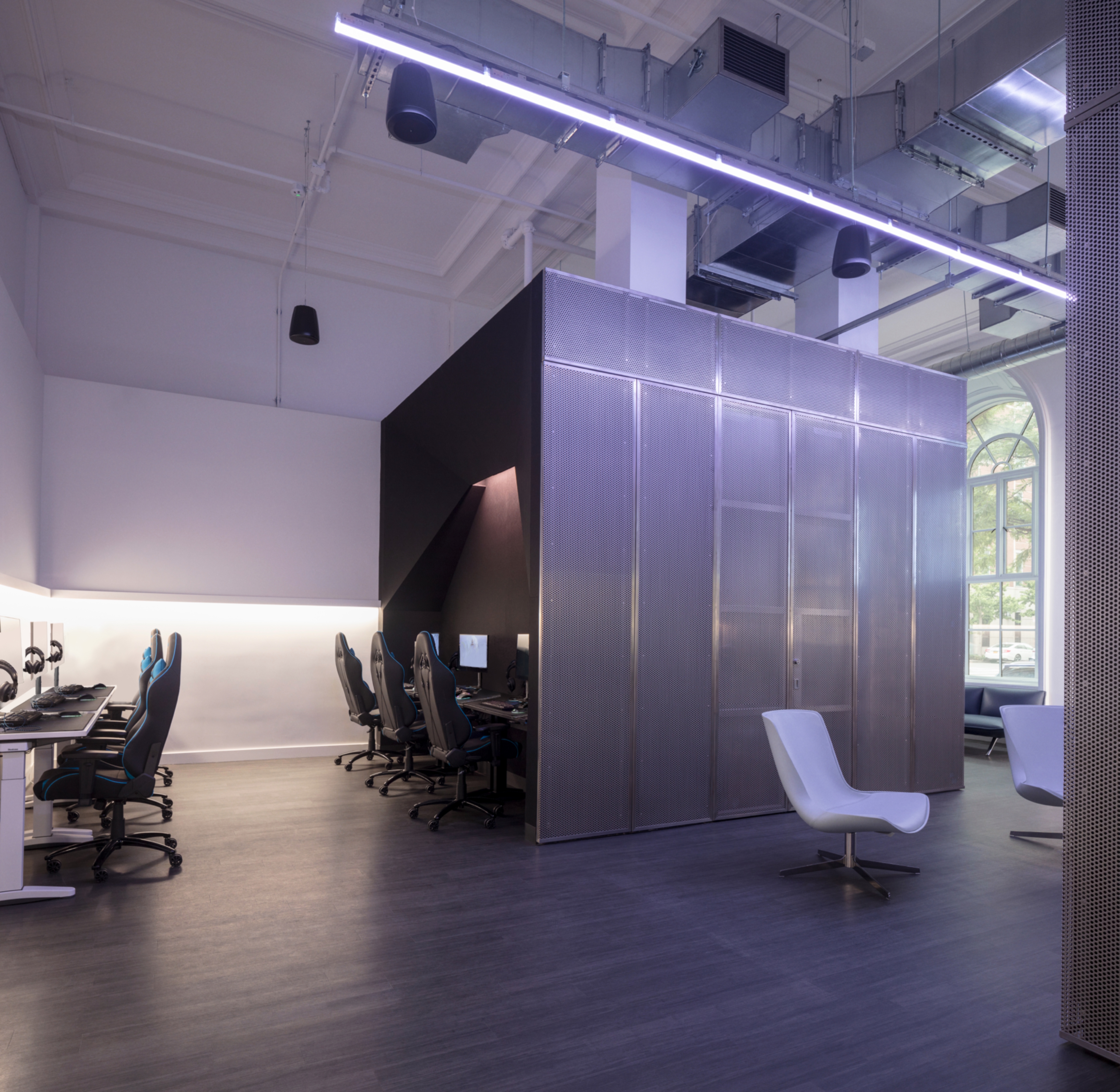 Columbia University eSports Room by Desai Chia Architecture PC - Architizer