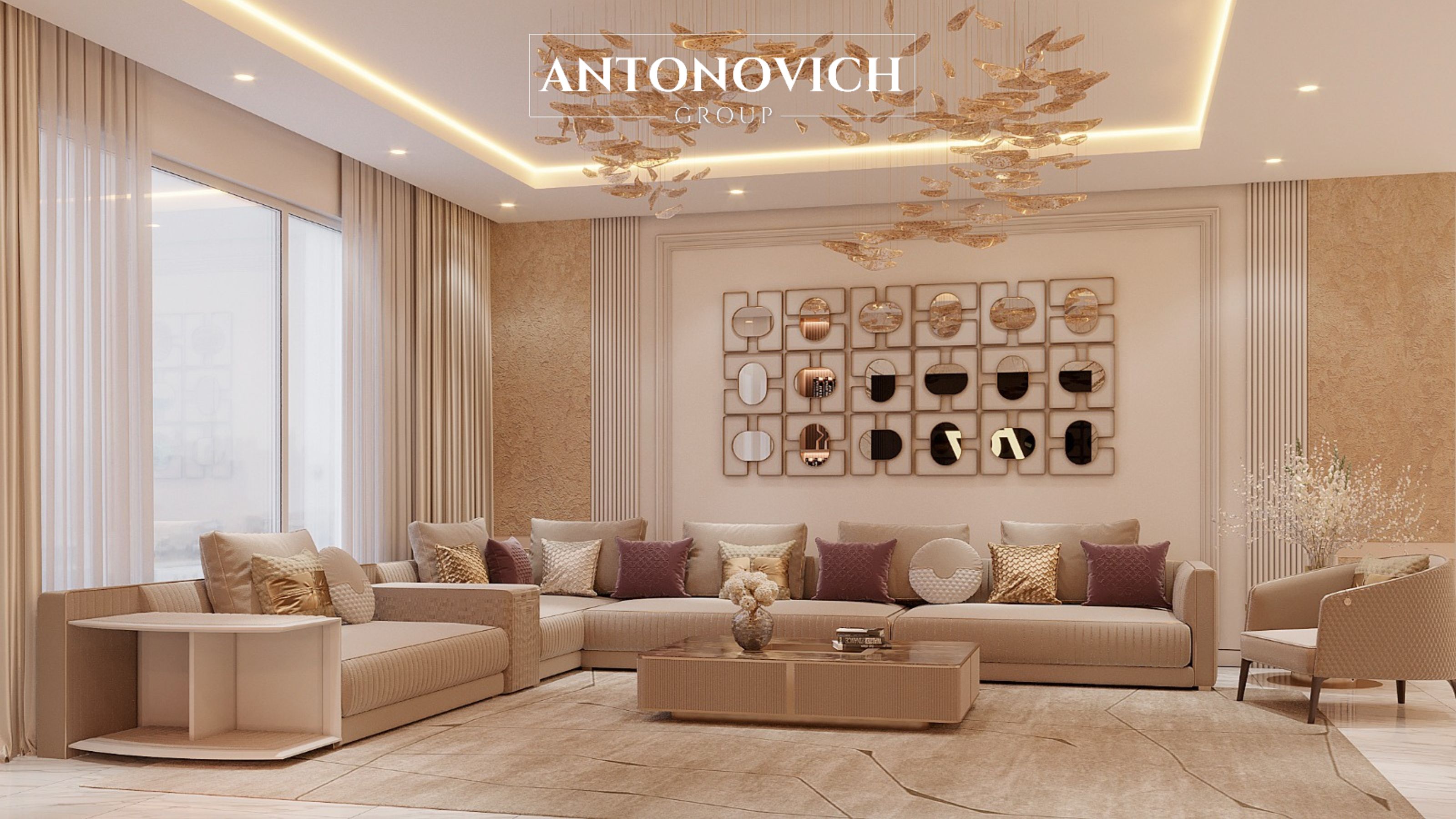 Modern Contemporary Majlis Interior Design & Fit-out by LUXURY ...