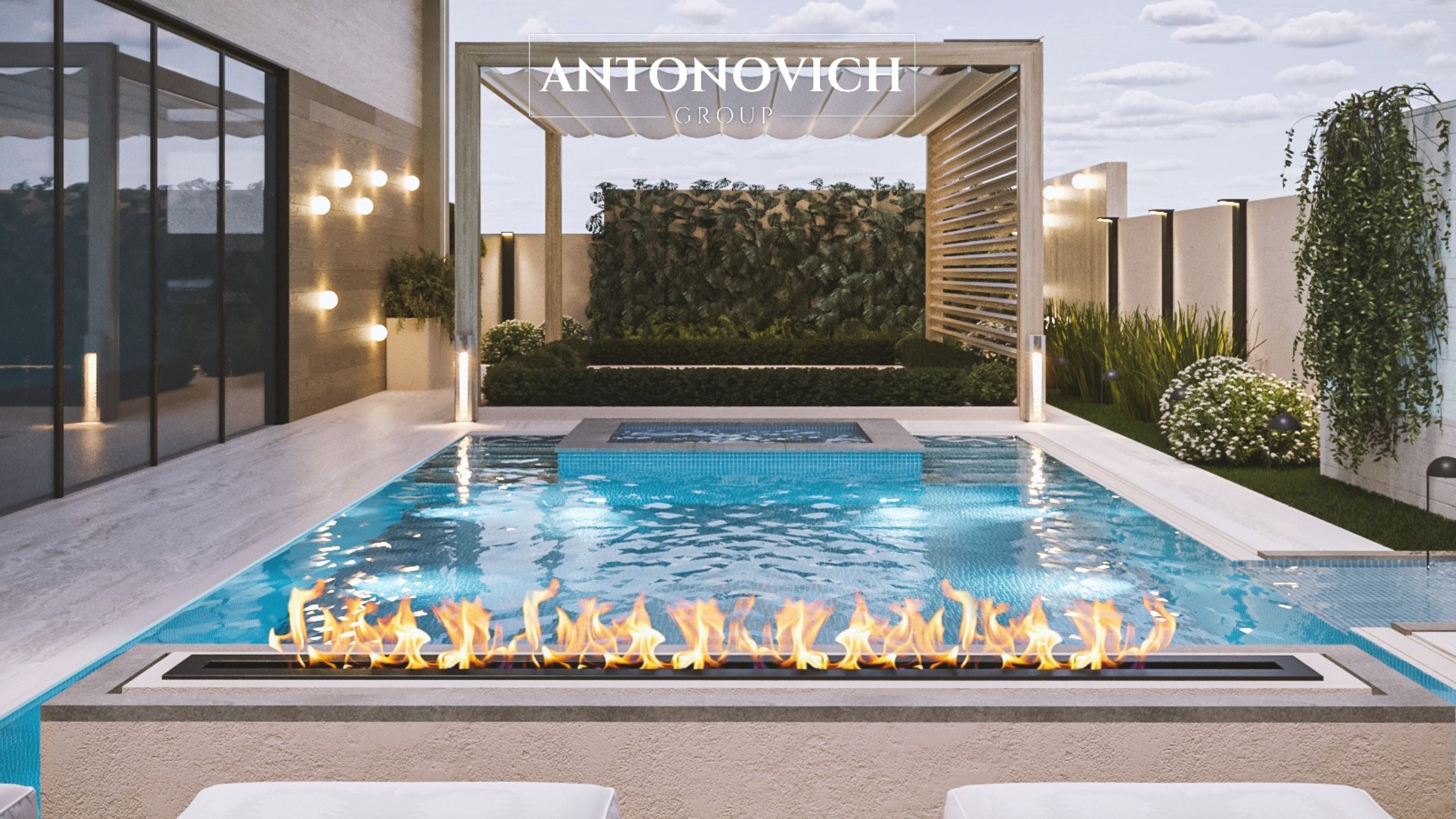 Expertise in Swimming Pool Construction by LUXURY ANTONOVICH DESIGN ...