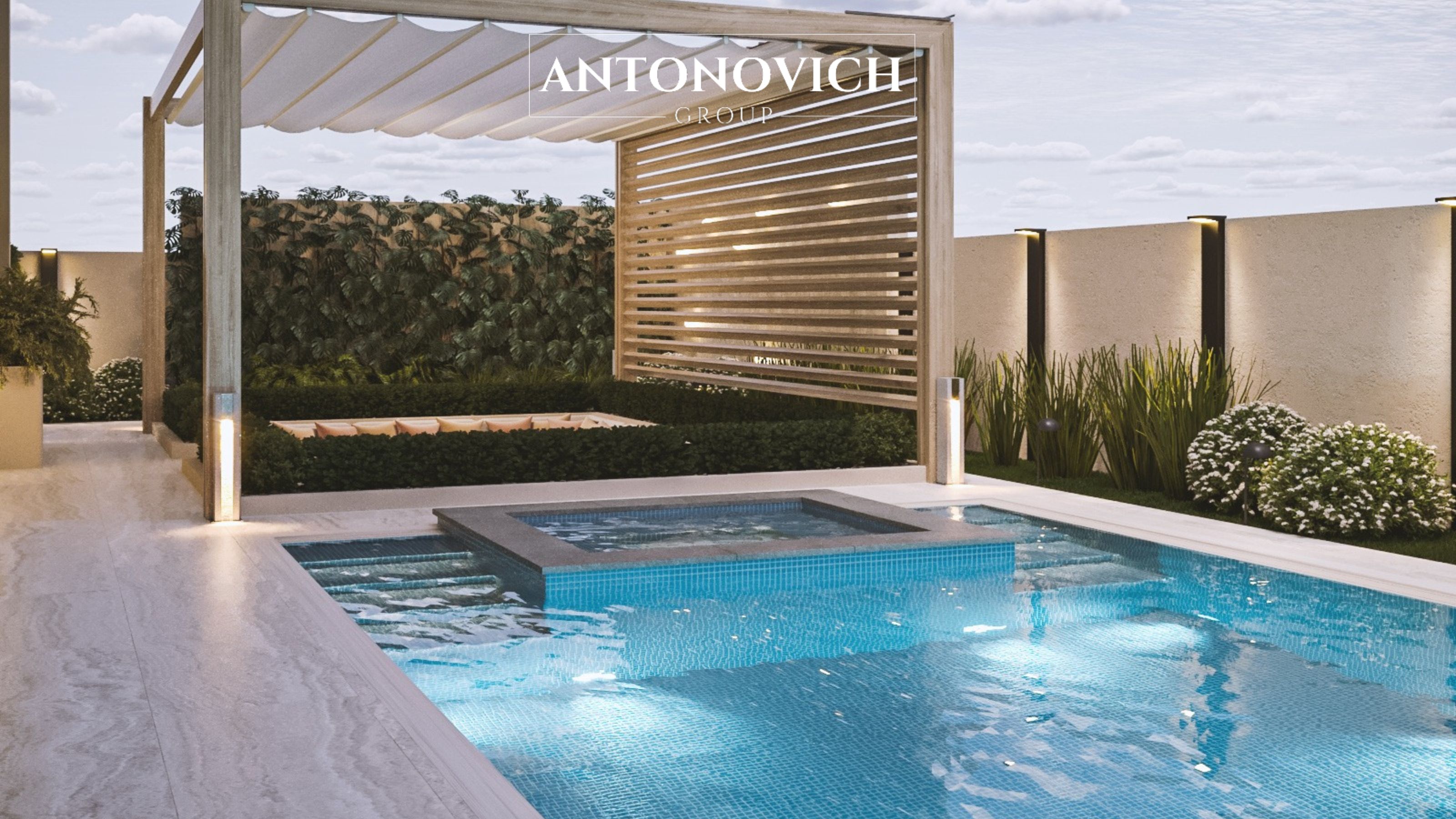 Expertise in Swimming Pool Construction by LUXURY ANTONOVICH DESIGN ...