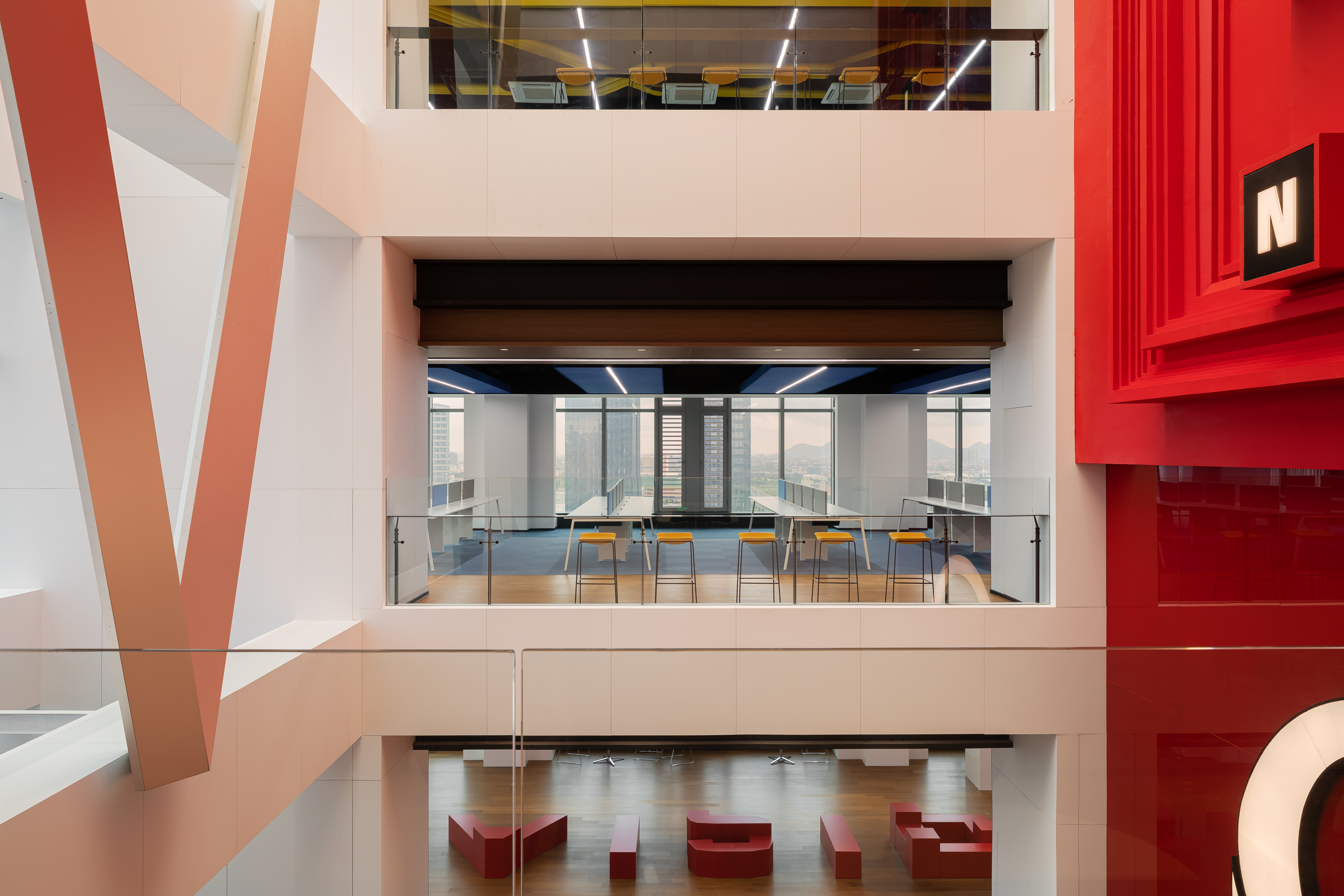 Vision Entertainment Headquarters Office Space by E&D Design - Architizer